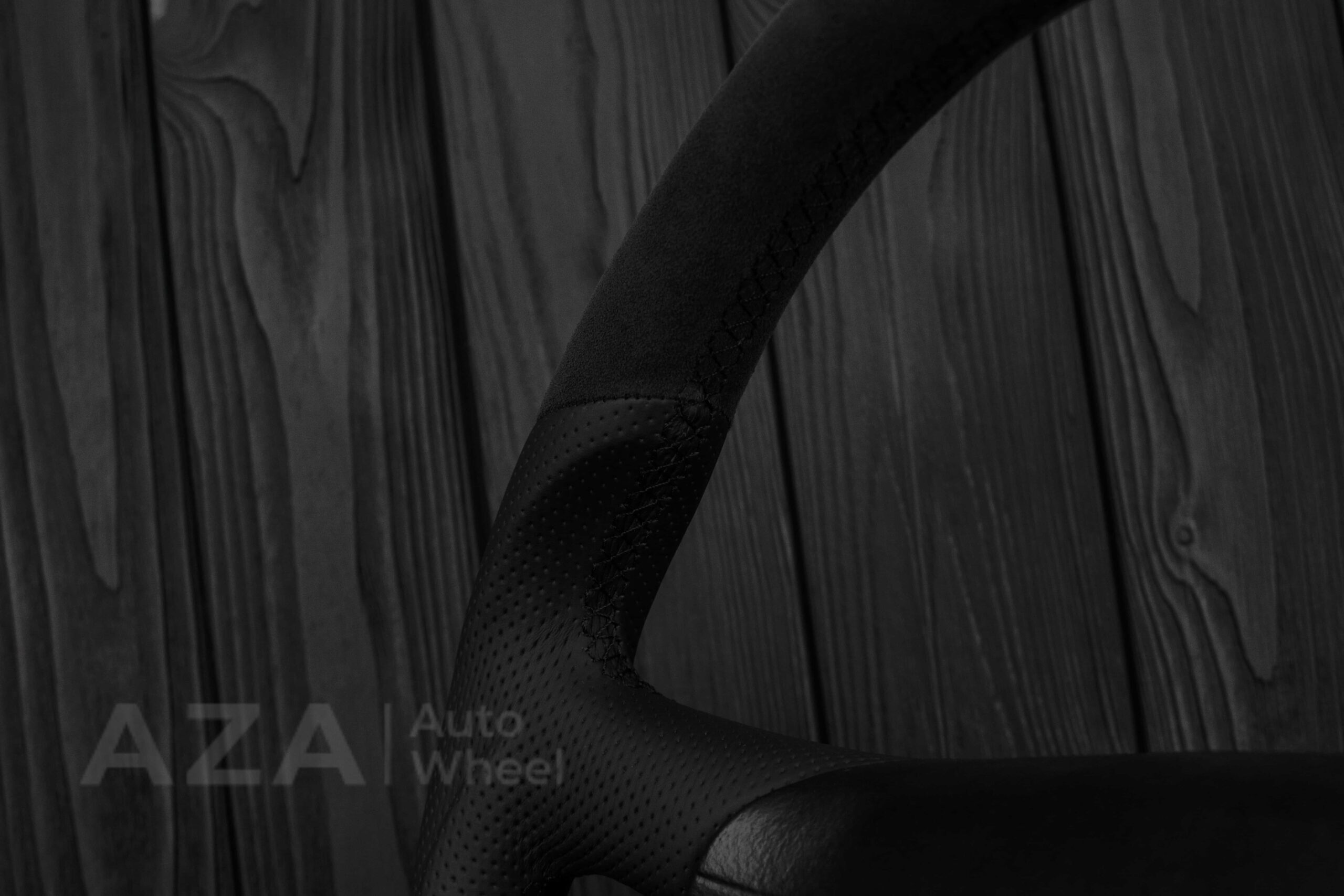 Steering wheel GM, Tahoe, Silverado, Sierra truck (1995-1997) Alcantara/Perforated leather - Image 21