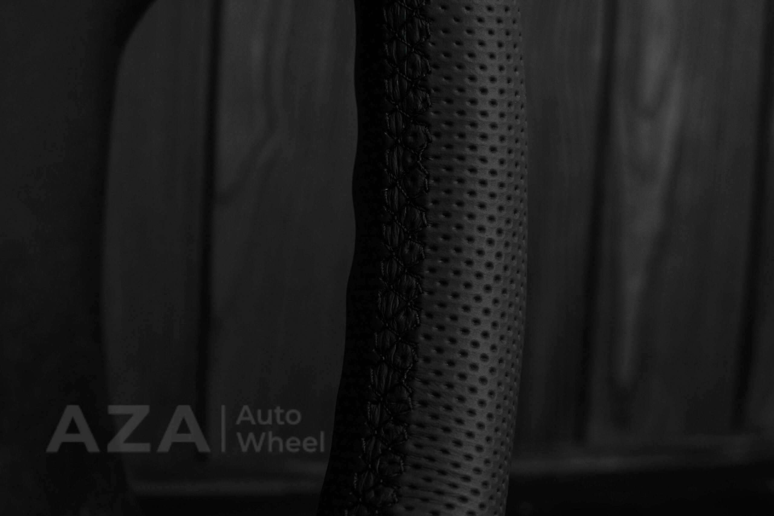 Steering wheel GM, Tahoe, Silverado, Sierra truck (1995-1997) Alcantara/Perforated leather - Image 12