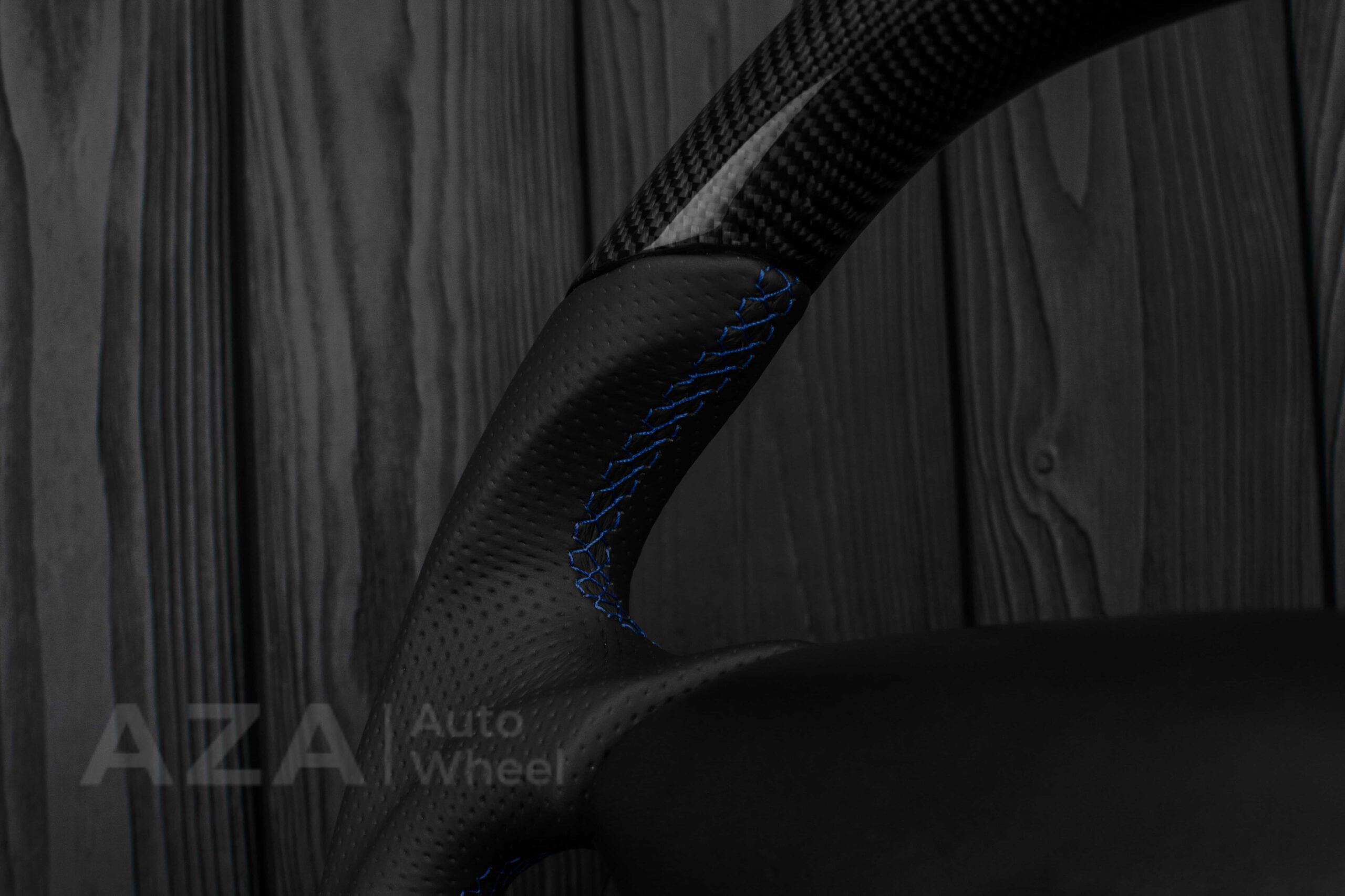 Steering wheel Ford F150 Lightning SVT/Ranger/Explorer 99-2004 Carbon Fiber/Perforated leather/Rev LED - Image 31