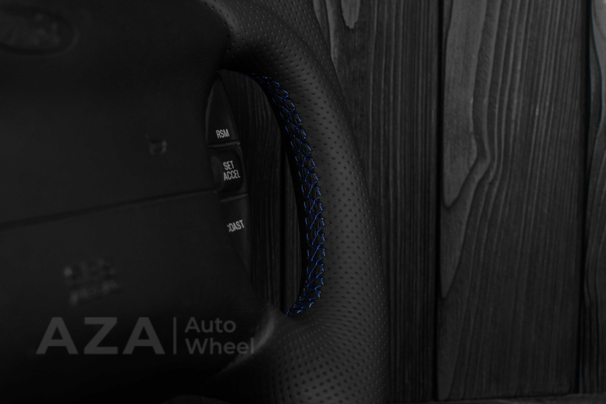 Steering wheel Ford F150 Lightning SVT/Ranger/Explorer 99-2004 Carbon Fiber/Perforated leather/Rev LED - Image 27