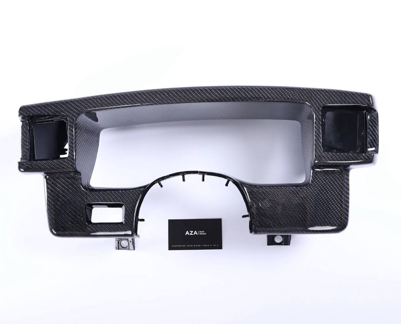 1990-1993 Ford Mustang GT LX Gauge Bezel Cluster Dash Foxbody Carbon fiber - Image 2