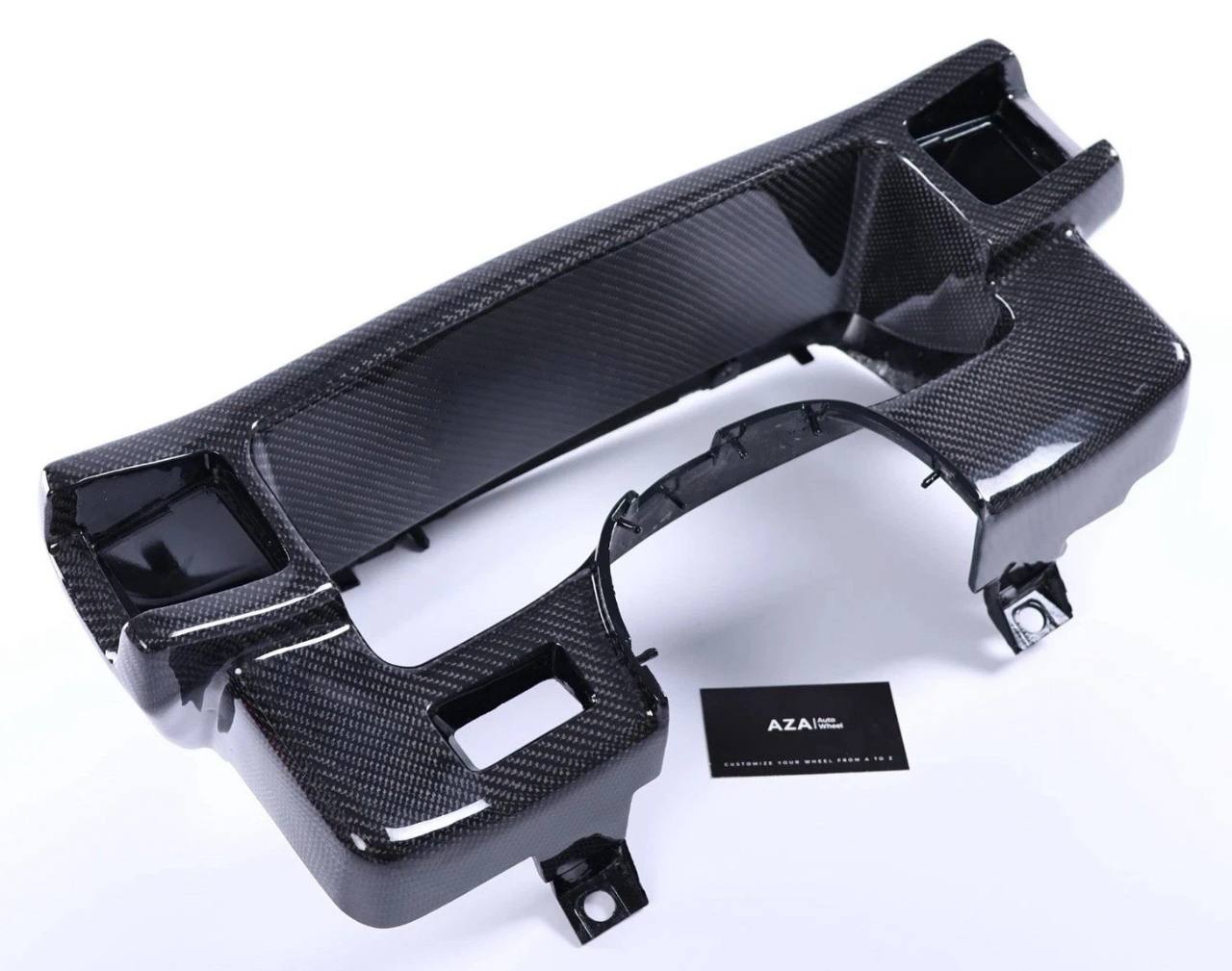 1990-1993 Ford Mustang GT LX Gauge Bezel Cluster Dash Foxbody Carbon fiber - Image 3