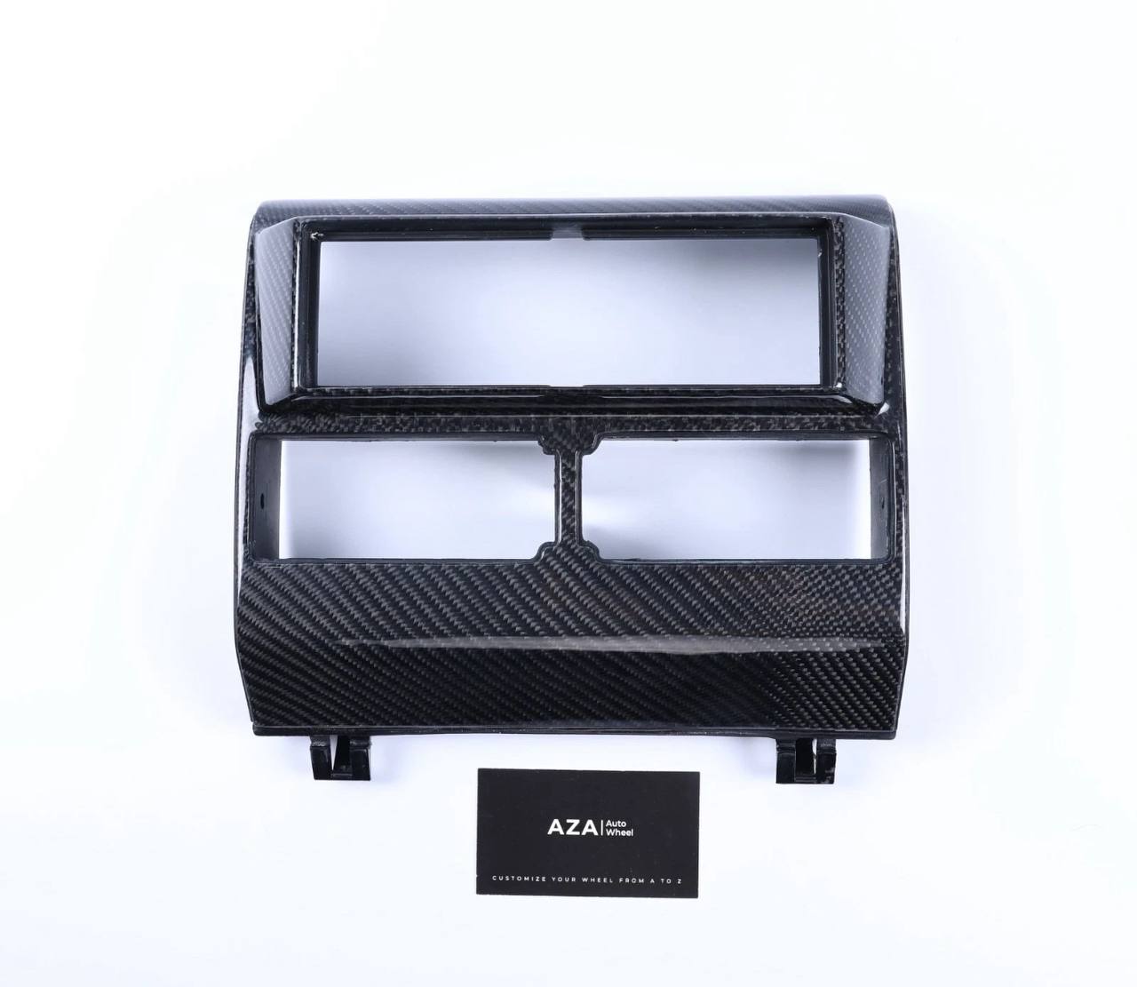 C/K 1500 OBS 1988-1994 GMC Sierra Chevrolet Silverado Radio Bezel Carbon Fiber - Image 2
