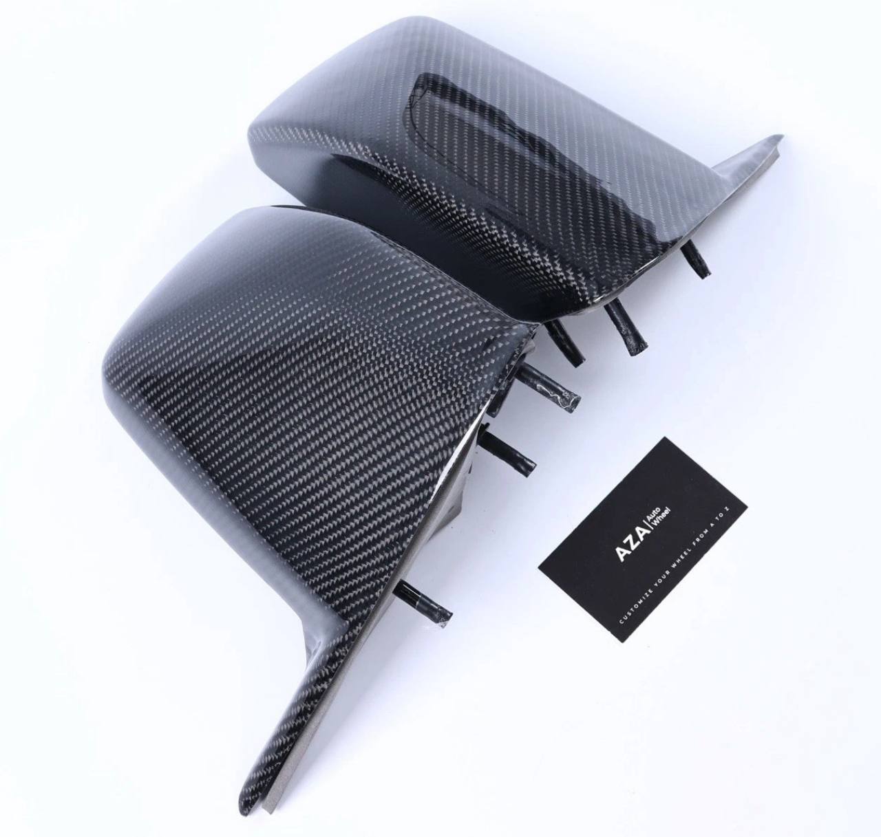 1988-1999 OBS Tahoe Chevy GMC Pickup Truck 454ss Side Mirrors Carbon Fiber - Image 3