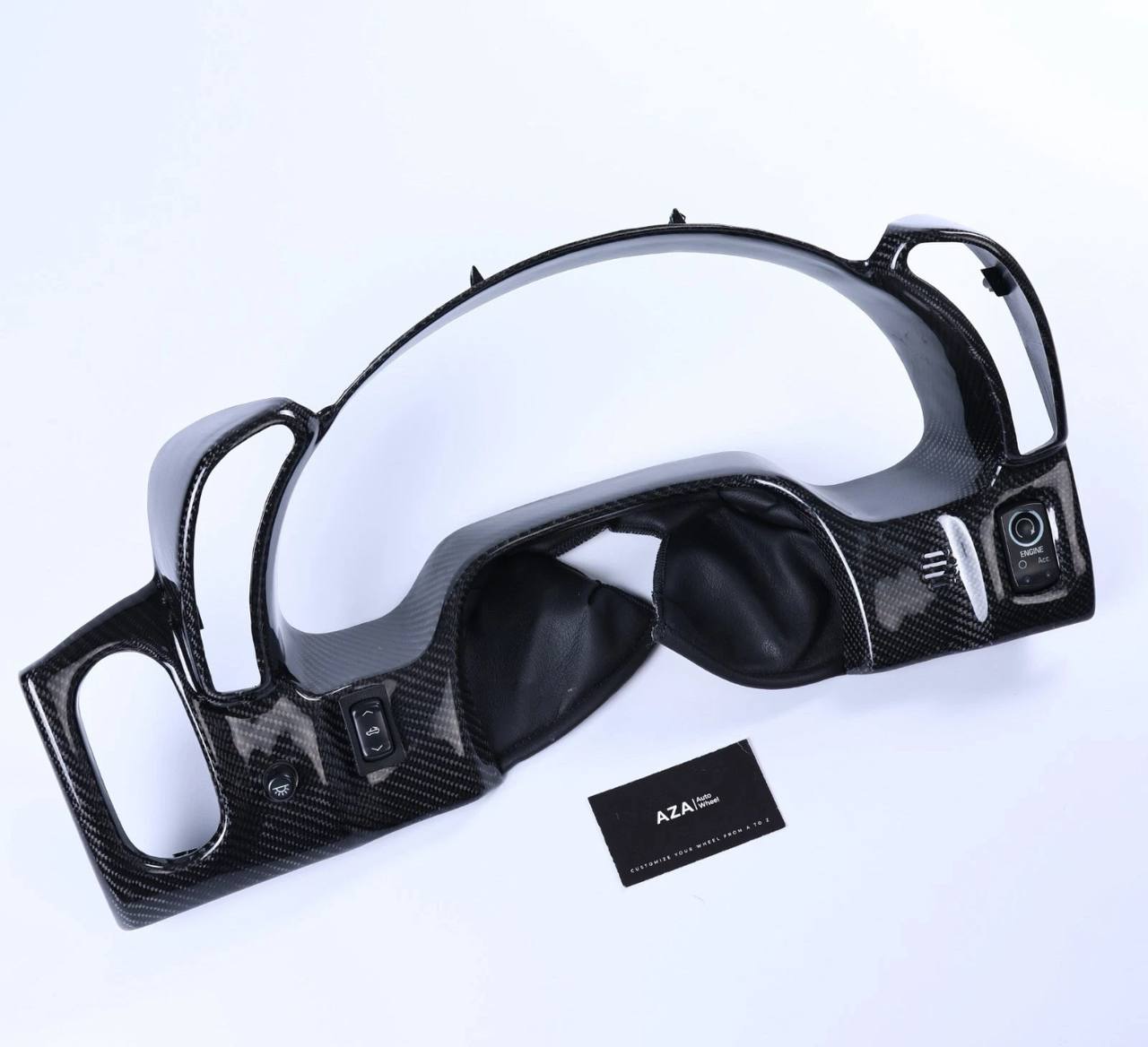 05-13 Corvette C6 Instrument Cluster Surround Bezel Carbon Fiber CONVERTIBLE