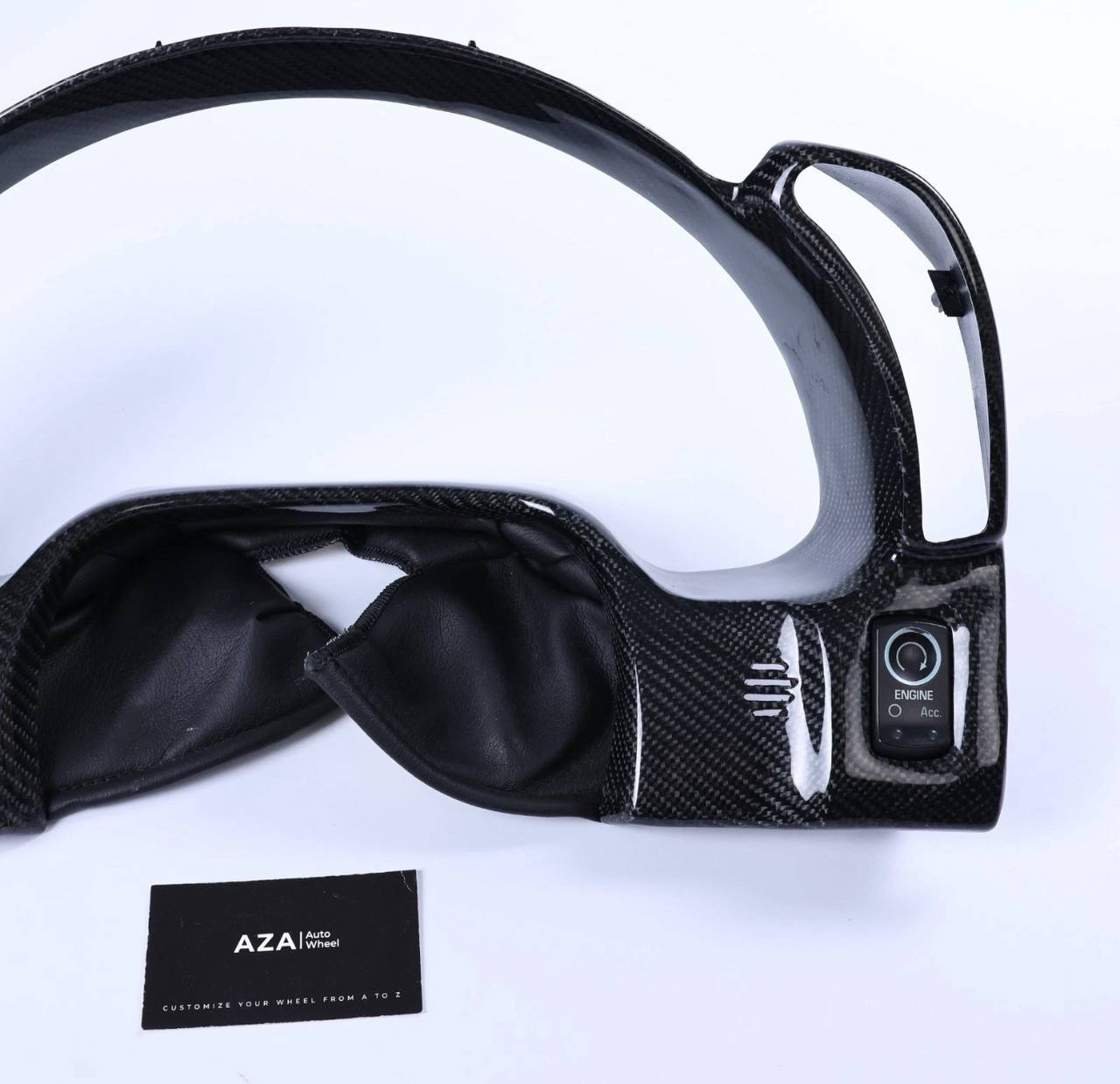 05-13 Corvette C6 Instrument Cluster Surround Bezel Carbon Fiber CONVERTIBLE - Image 4