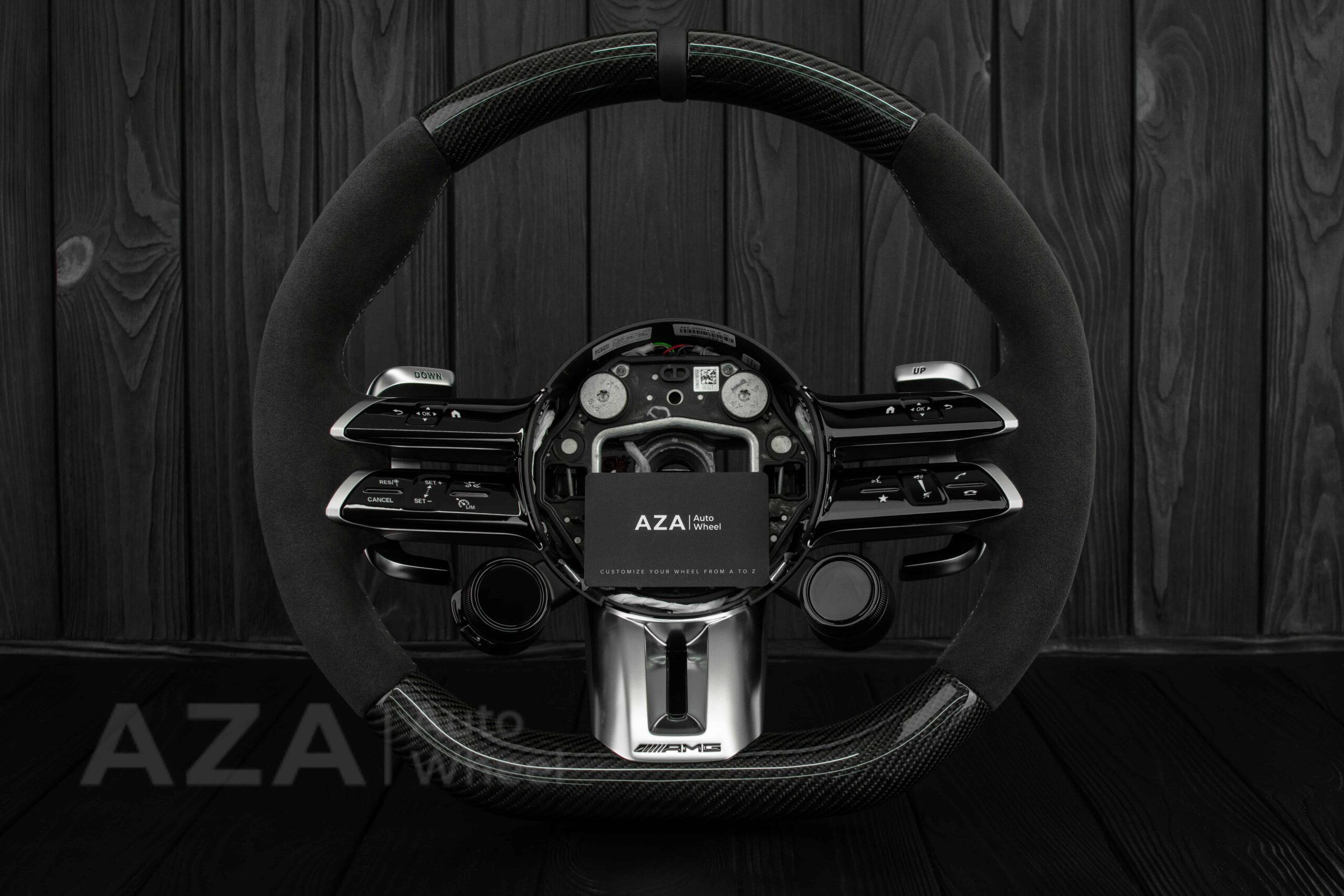 Steering wheel Mercedes AMG Performance C63 E63 G63 CES Alcantara/Carbon Fiber/Heated/Driver Assist