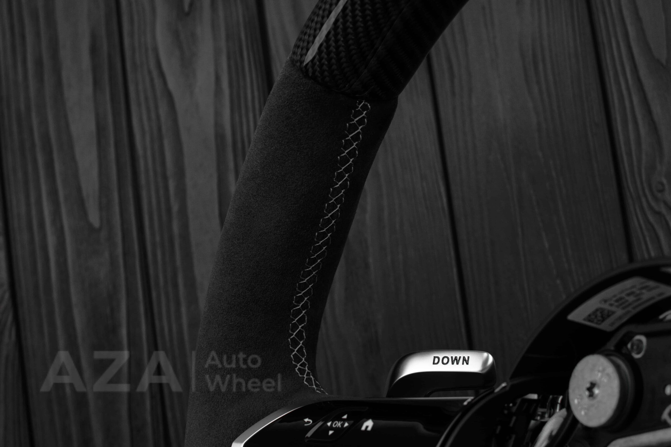 Steering wheel Mercedes AMG Performance C63 E63 G63 CES Alcantara/Carbon Fiber/Heated/Driver Assist - Image 20
