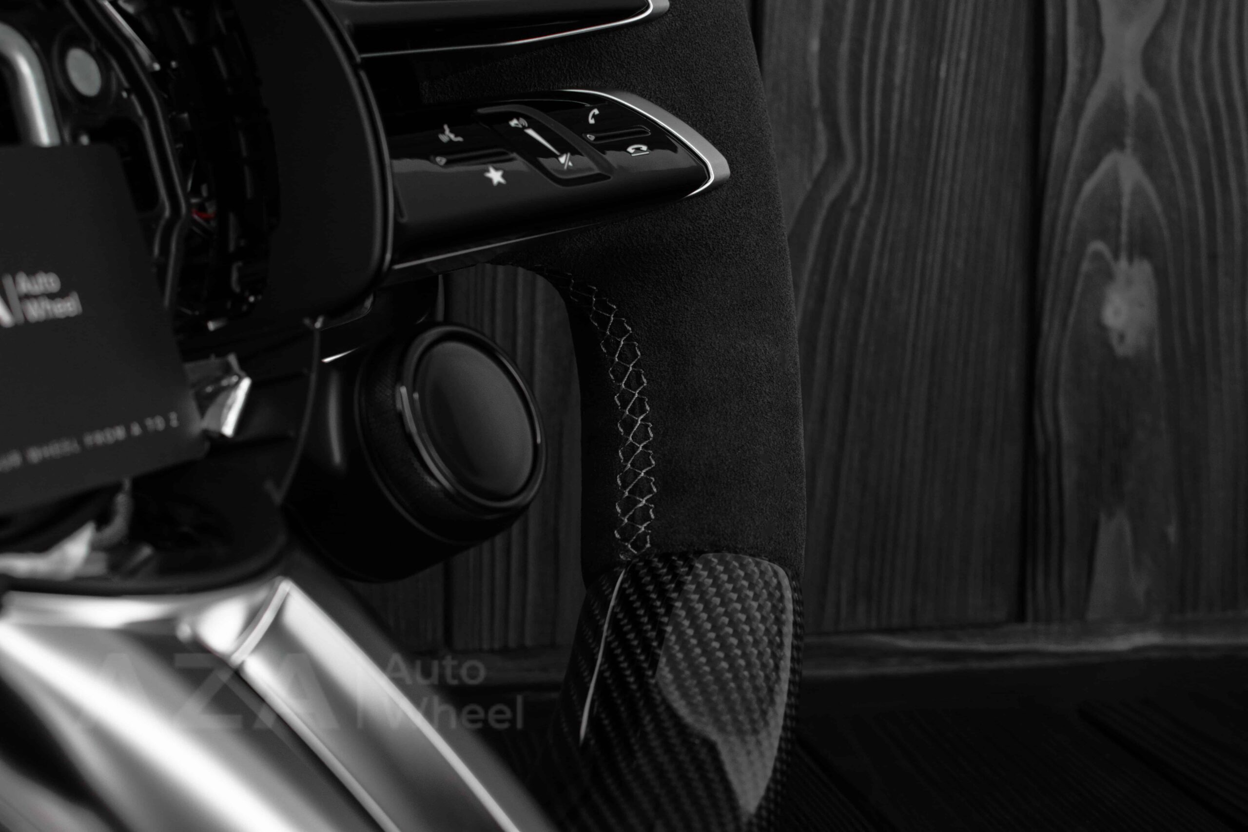 Steering wheel Mercedes AMG Performance C63 E63 G63 CES Alcantara/Carbon Fiber/Heated/Driver Assist - Image 16