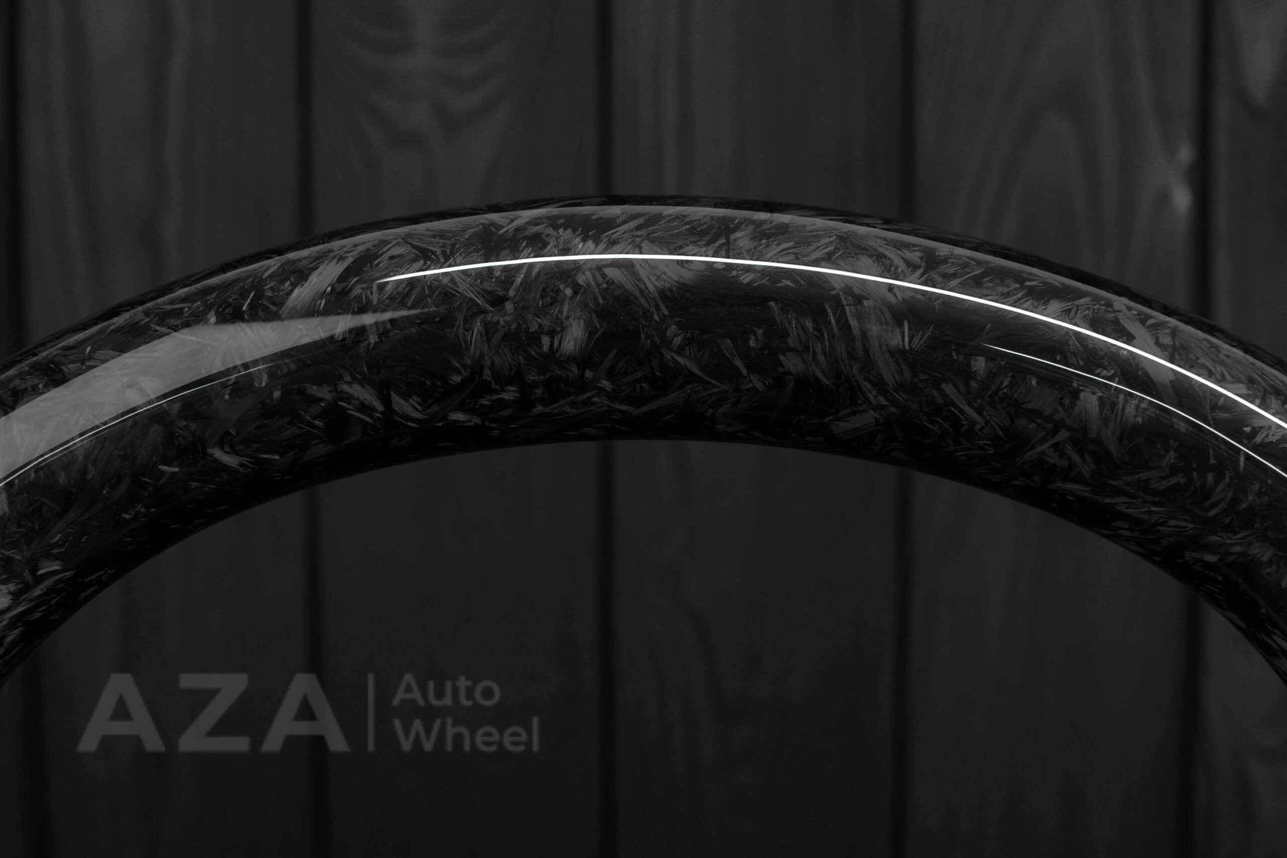 Steering wheel DODGE RAM Dakota 2ND GEN 1998-2002 Forged carbon/Italian Alcantara - Image 26