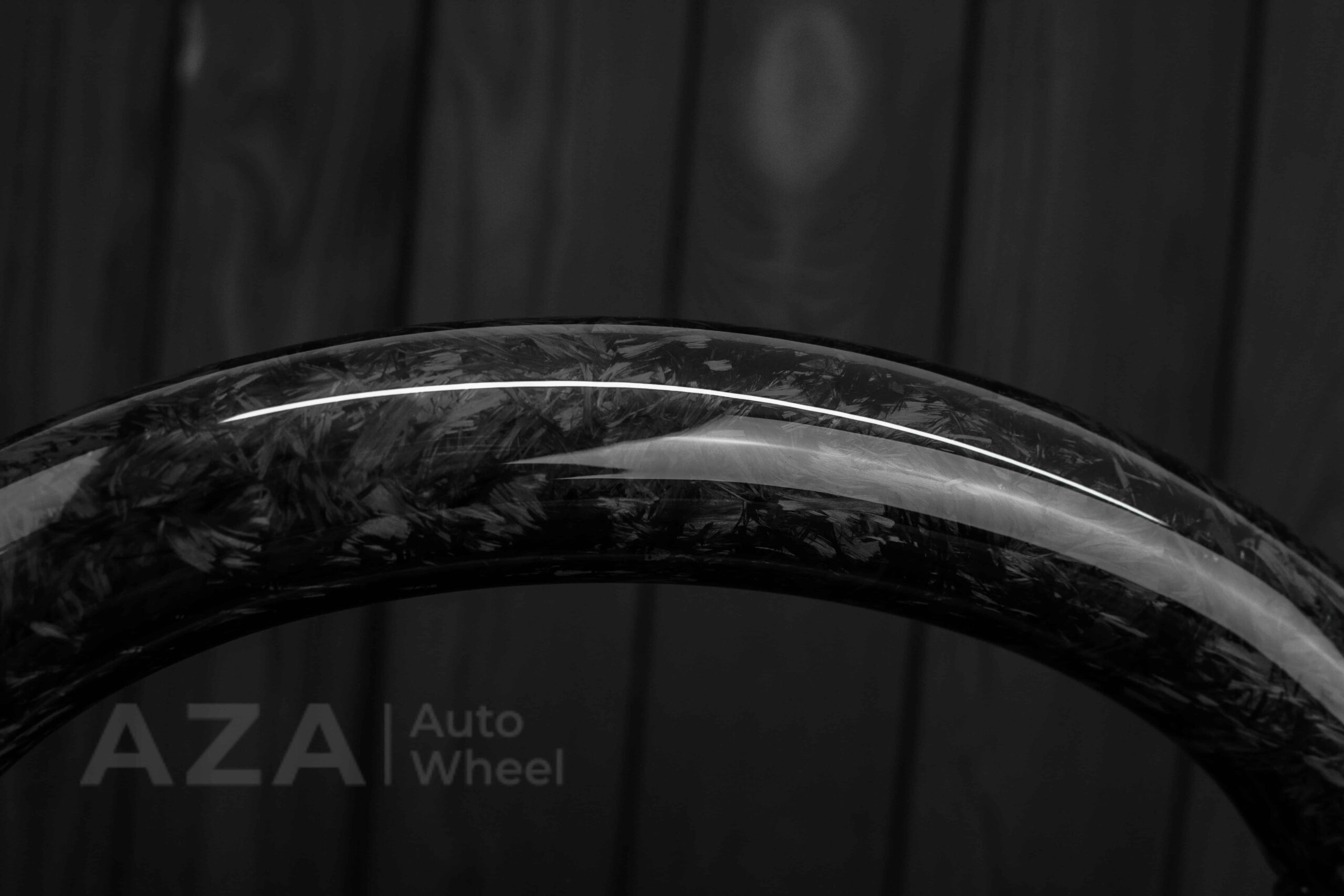 Steering wheel DODGE RAM Dakota 2ND GEN 1998-2002 Forged carbon/Italian Alcantara - Image 12