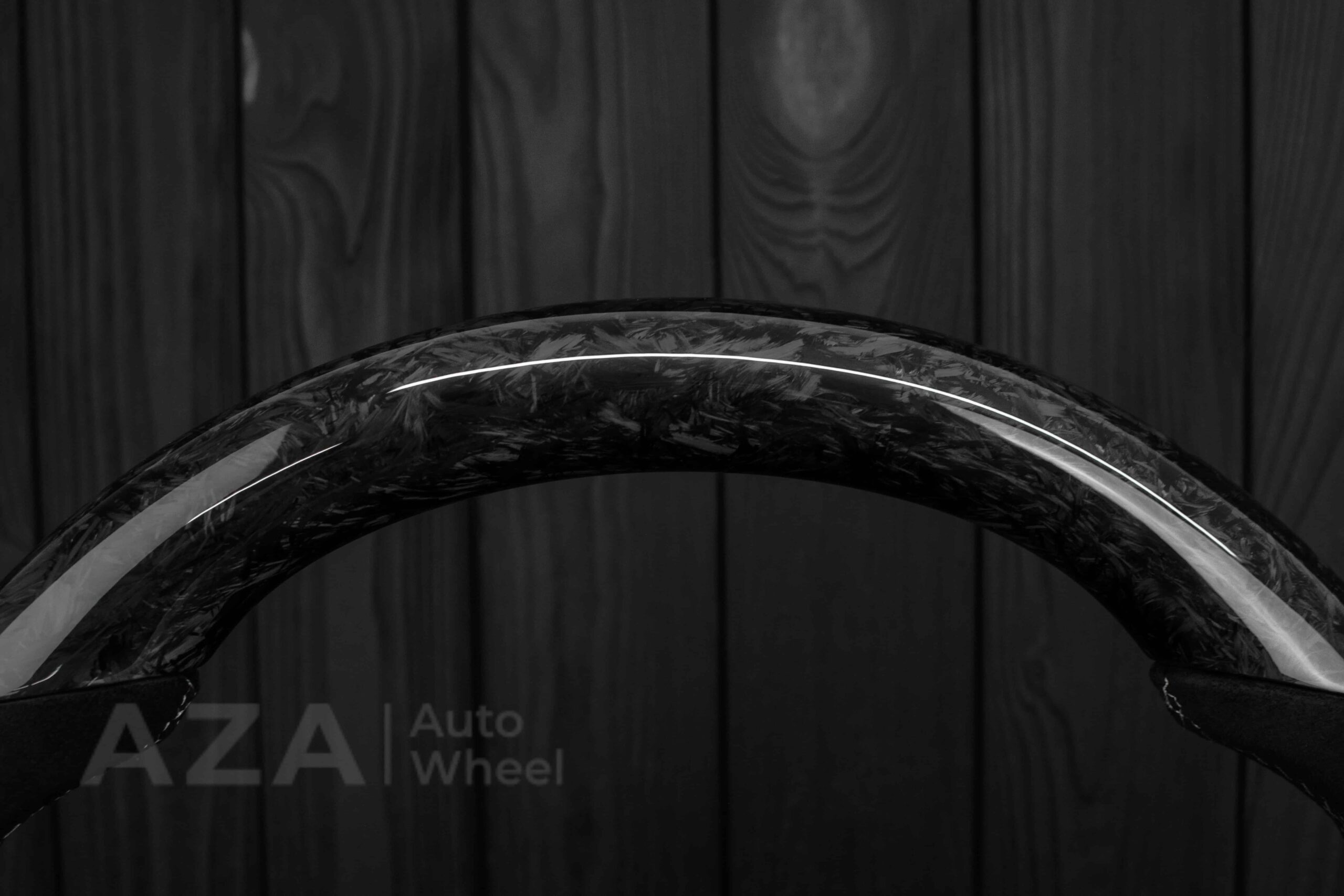 Steering wheel DODGE RAM Dakota 2ND GEN 1998-2002 Forged carbon/Italian Alcantara - Image 10
