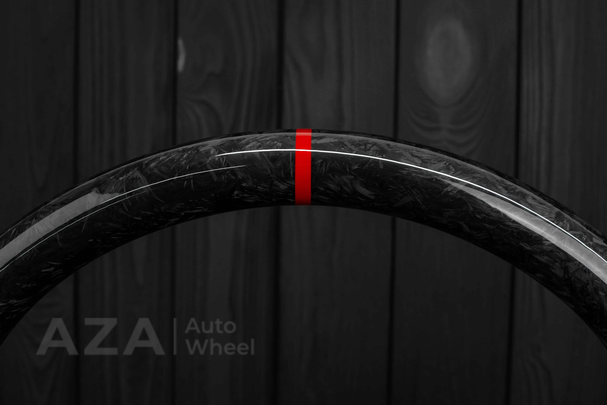 Steering wheel FORD RAPTOR 2021-2025 Forged Carbon fiber/Perforated leather/Red stitch/Heated - Image 8