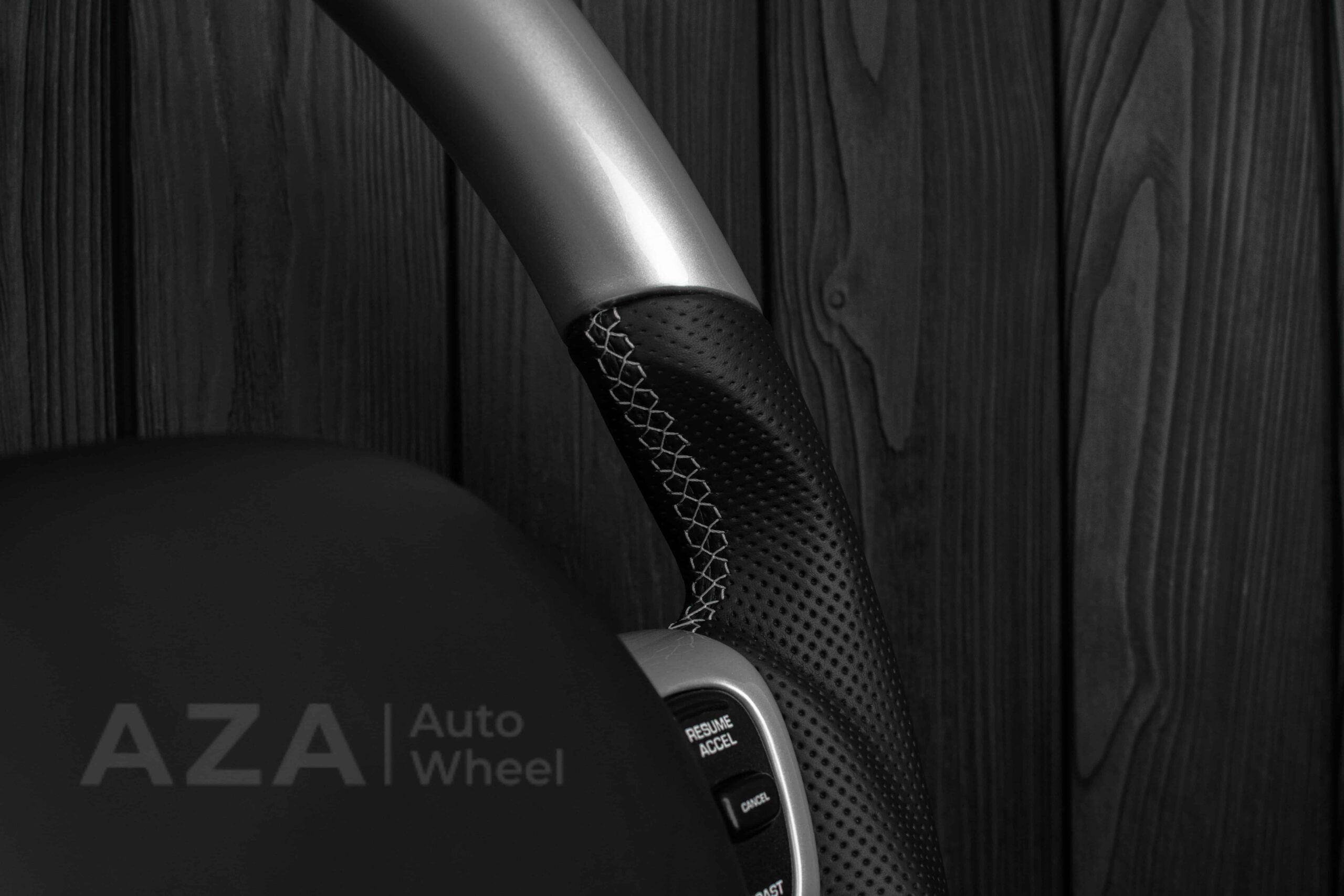 Steering wheel Plymouth/Chrysler Prowler Silver/Perforated leather/Black stripe - Image 15