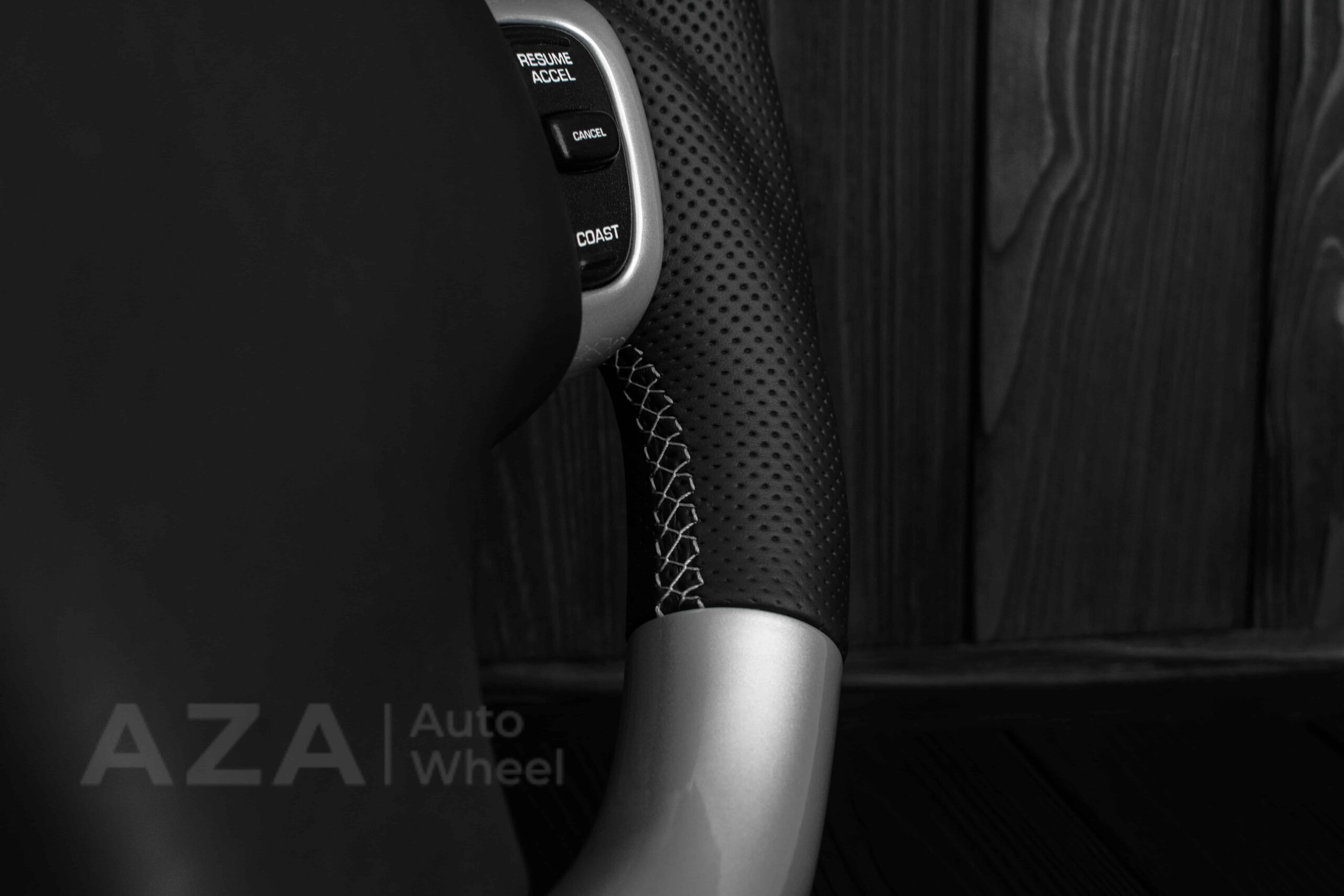 Steering wheel Plymouth/Chrysler Prowler Silver/Perforated leather/Black stripe - Image 16