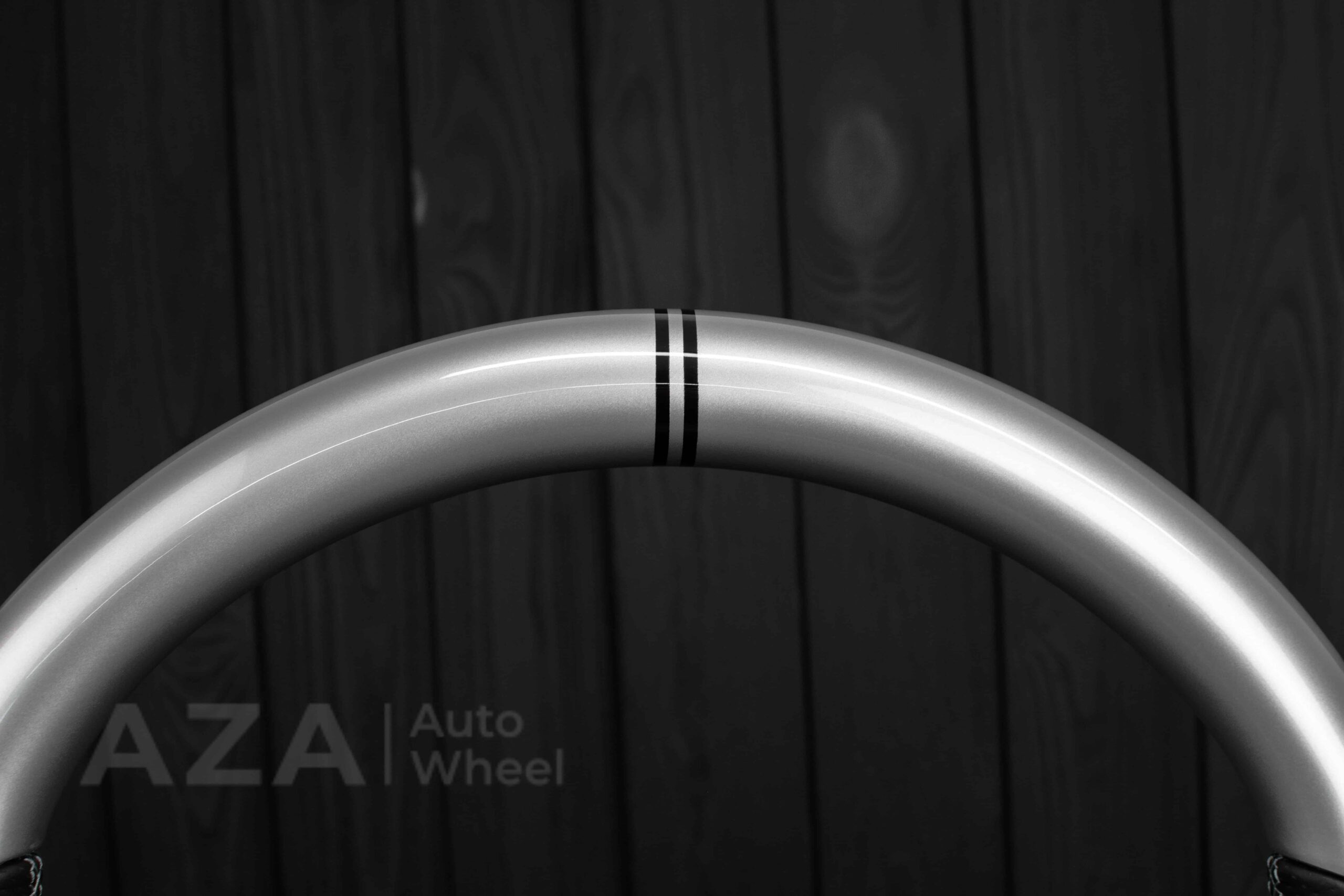 Steering wheel Plymouth/Chrysler Prowler Silver/Perforated leather/Black stripe - Image 22