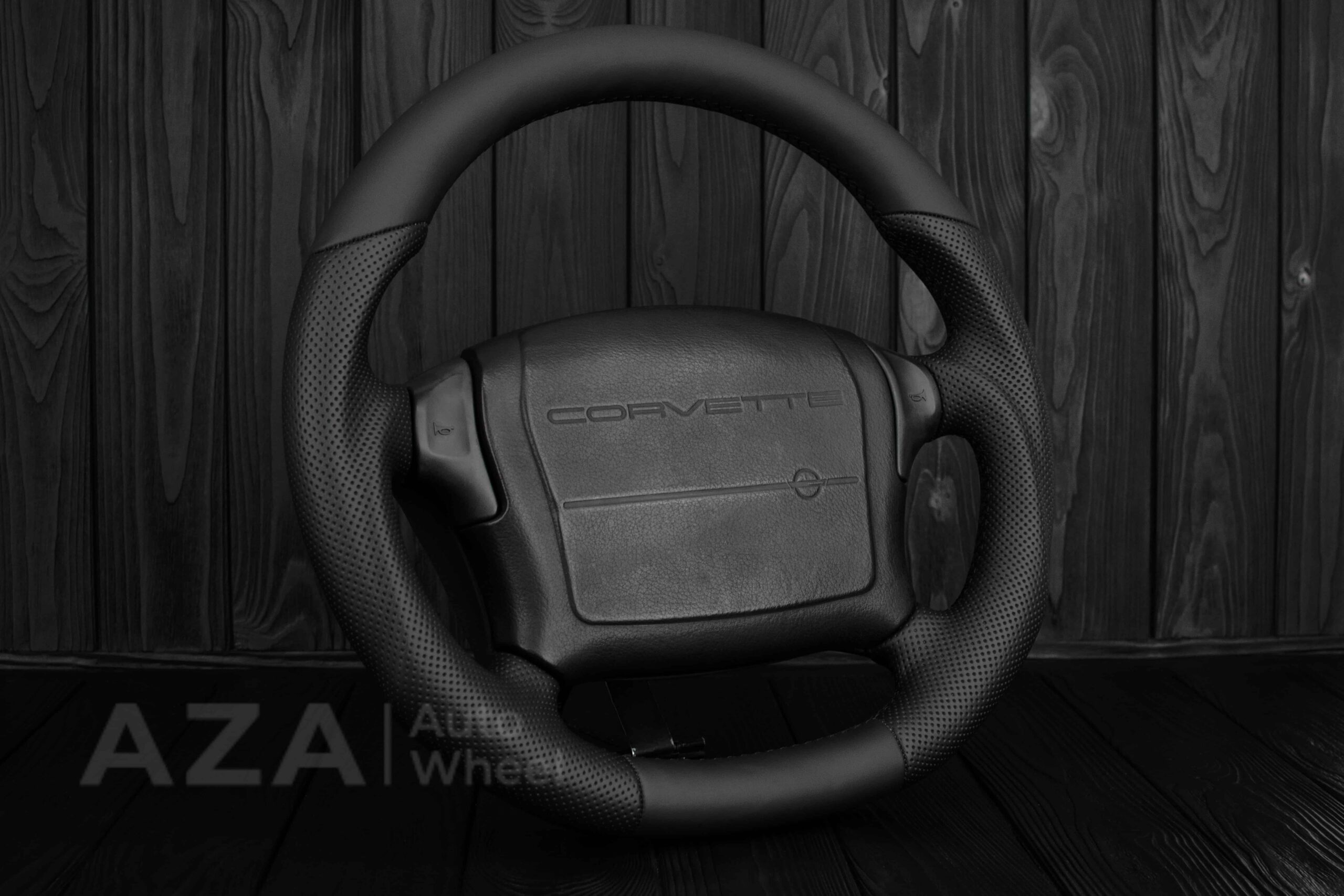 Steering wheel 1990-1993 Corvette C4 Napa/Perforated leather - Image 5