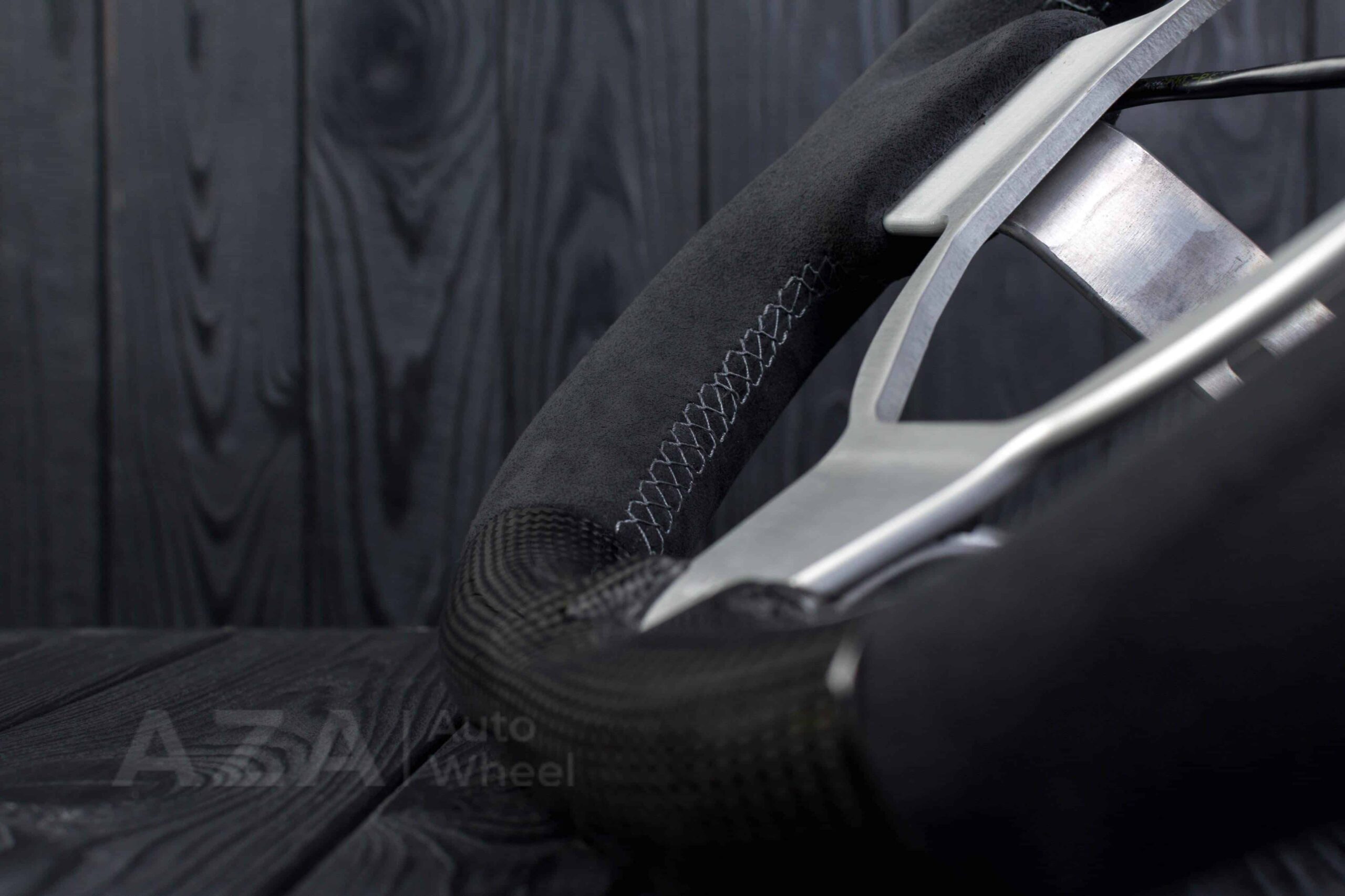 Lotus Series 2 Elise Steering wheel Carbon Fiber/Alcantara/Yellow accents - Image 9