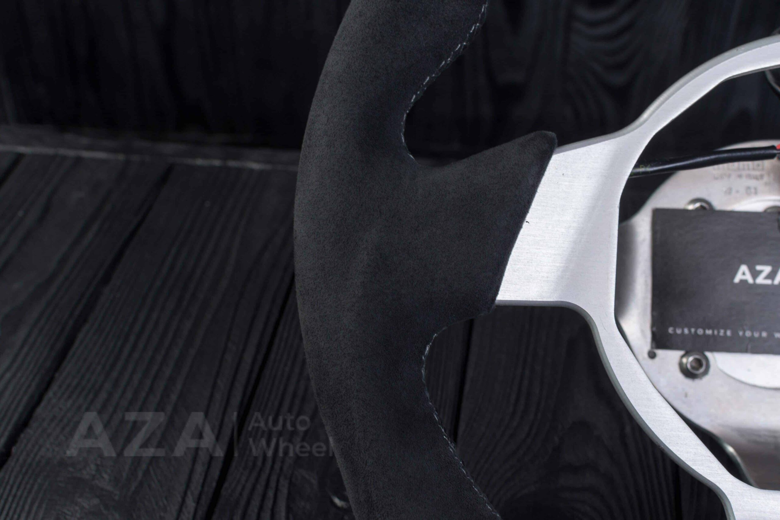 Lotus Series 2 Elise Steering wheel Carbon Fiber/Alcantara/Yellow accents - Image 11
