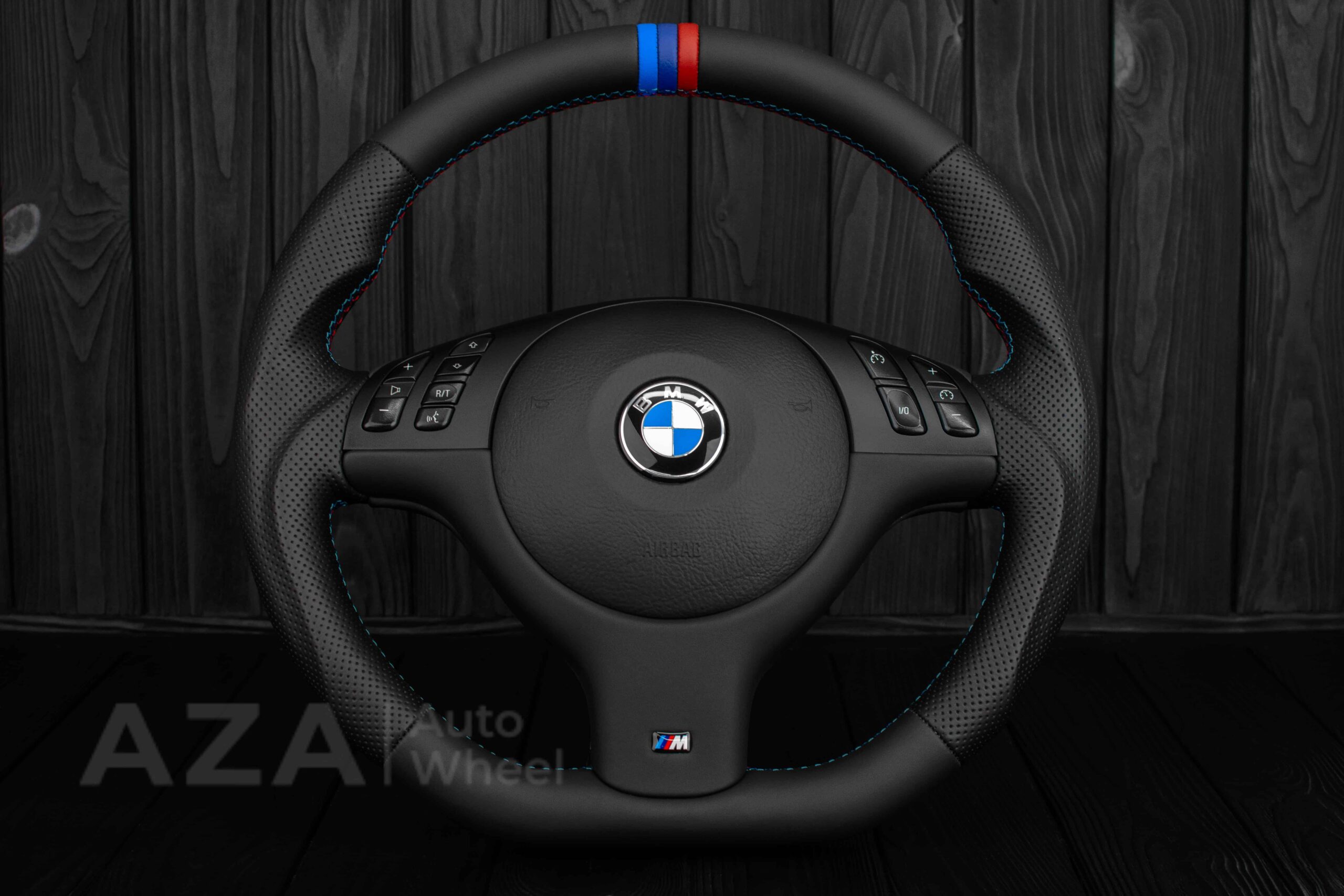 Steering wheel BMW E46/E39 Napa/Perforated leather/M stripe