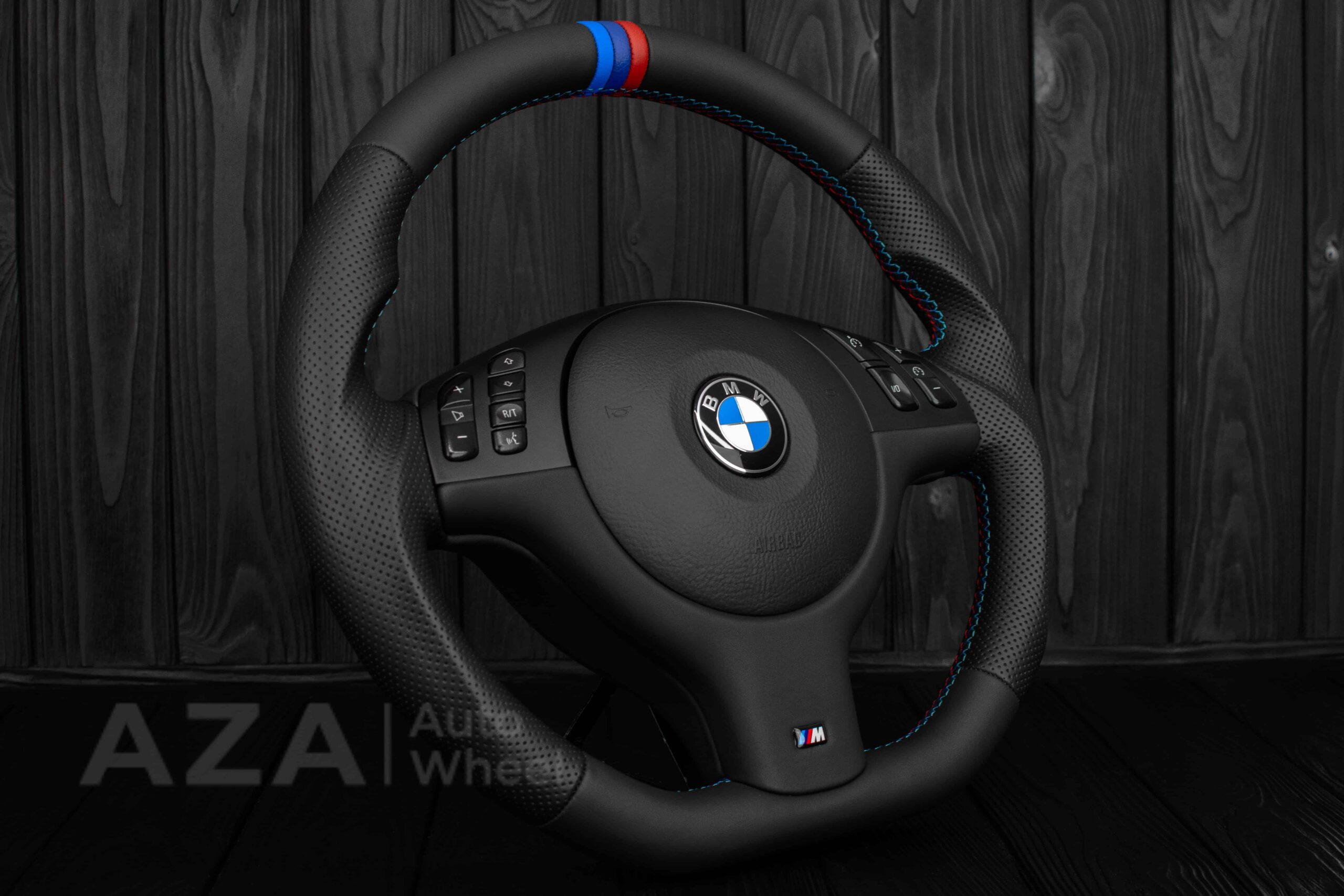 Steering wheel BMW E46/E39 Napa/Perforated leather/M stripe - Image 3