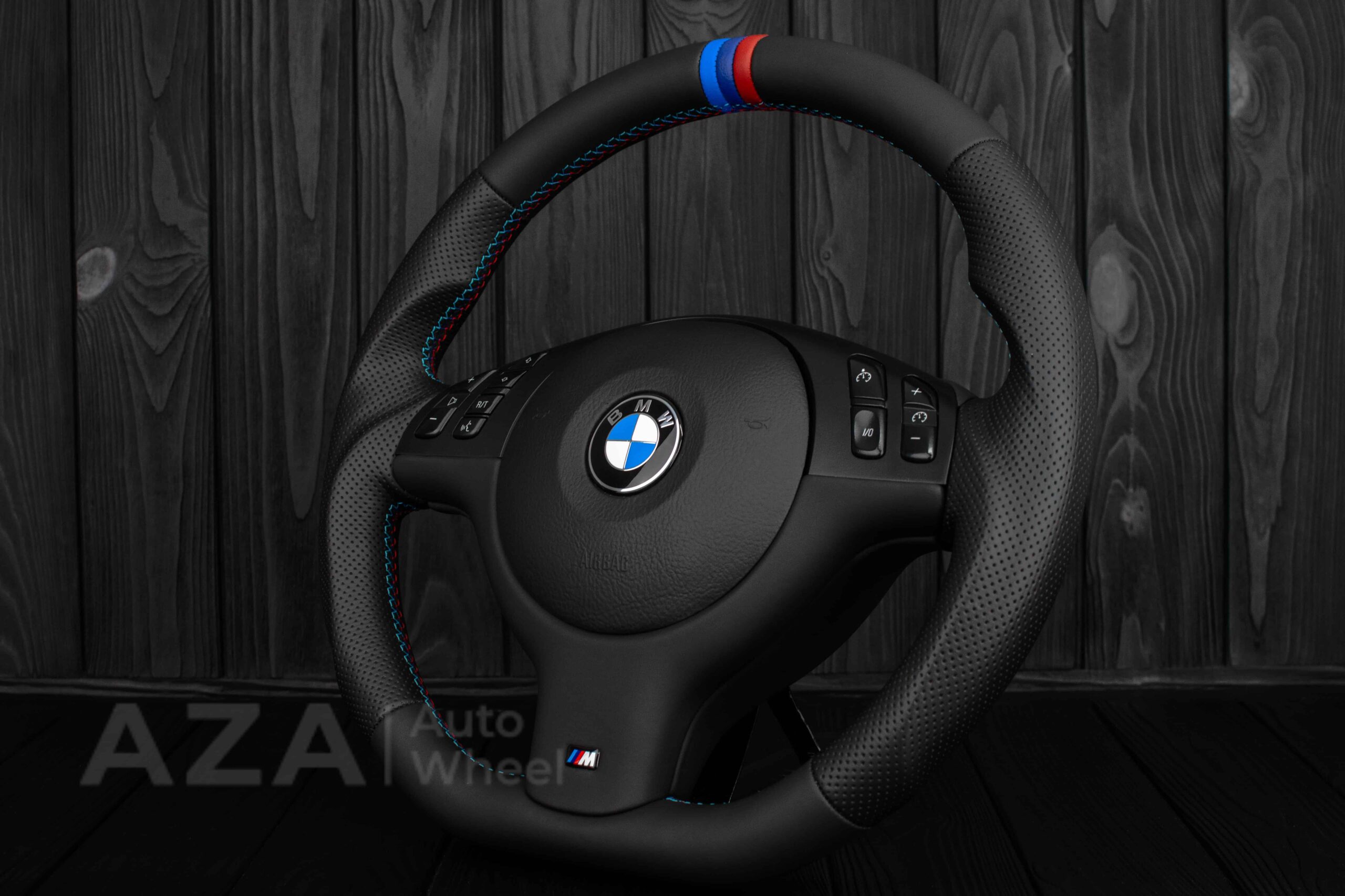 Steering wheel BMW E46/E39 Napa/Perforated leather/M stripe - Image 4