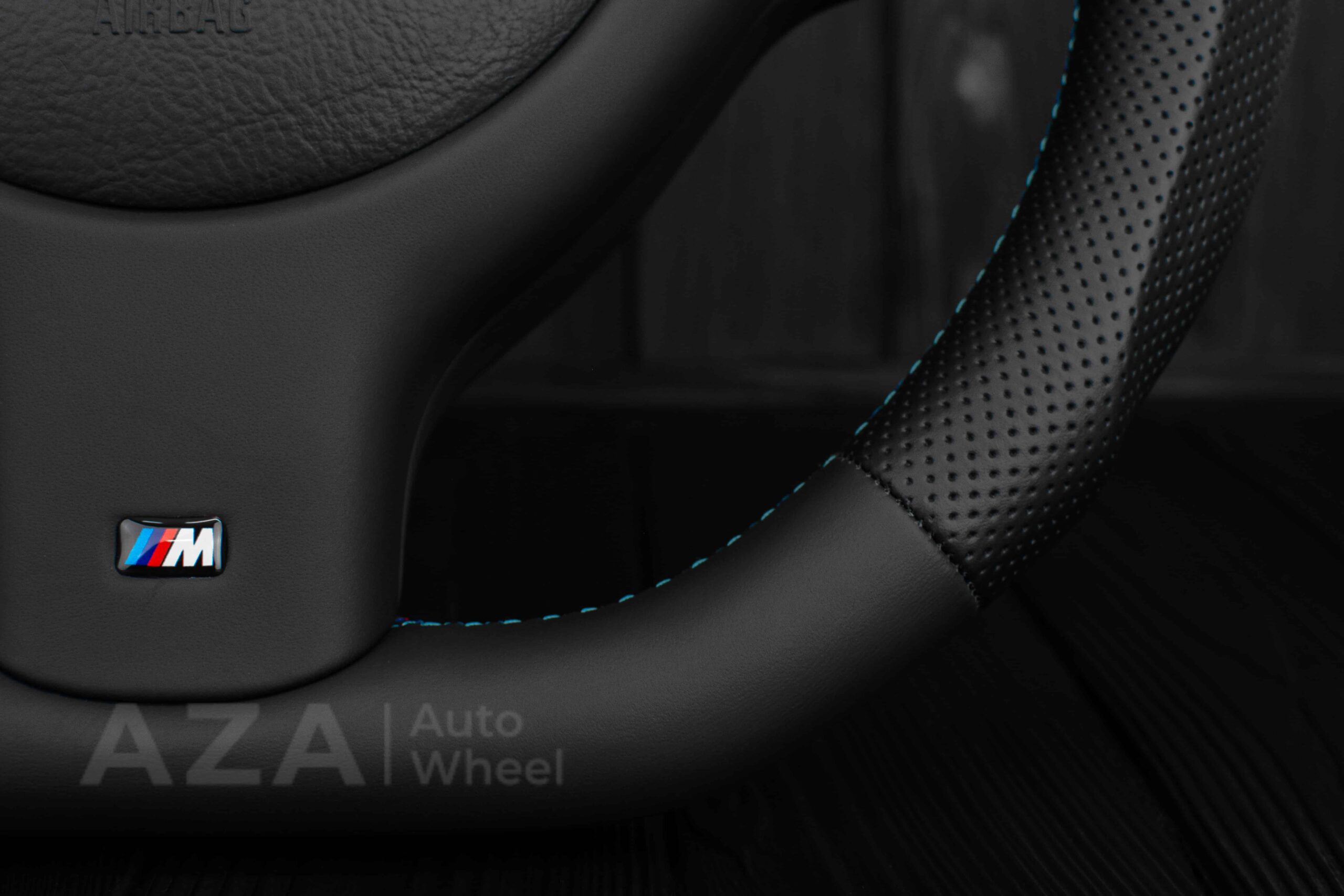 Steering wheel BMW E46/E39 Napa/Perforated leather/M stripe - Image 14