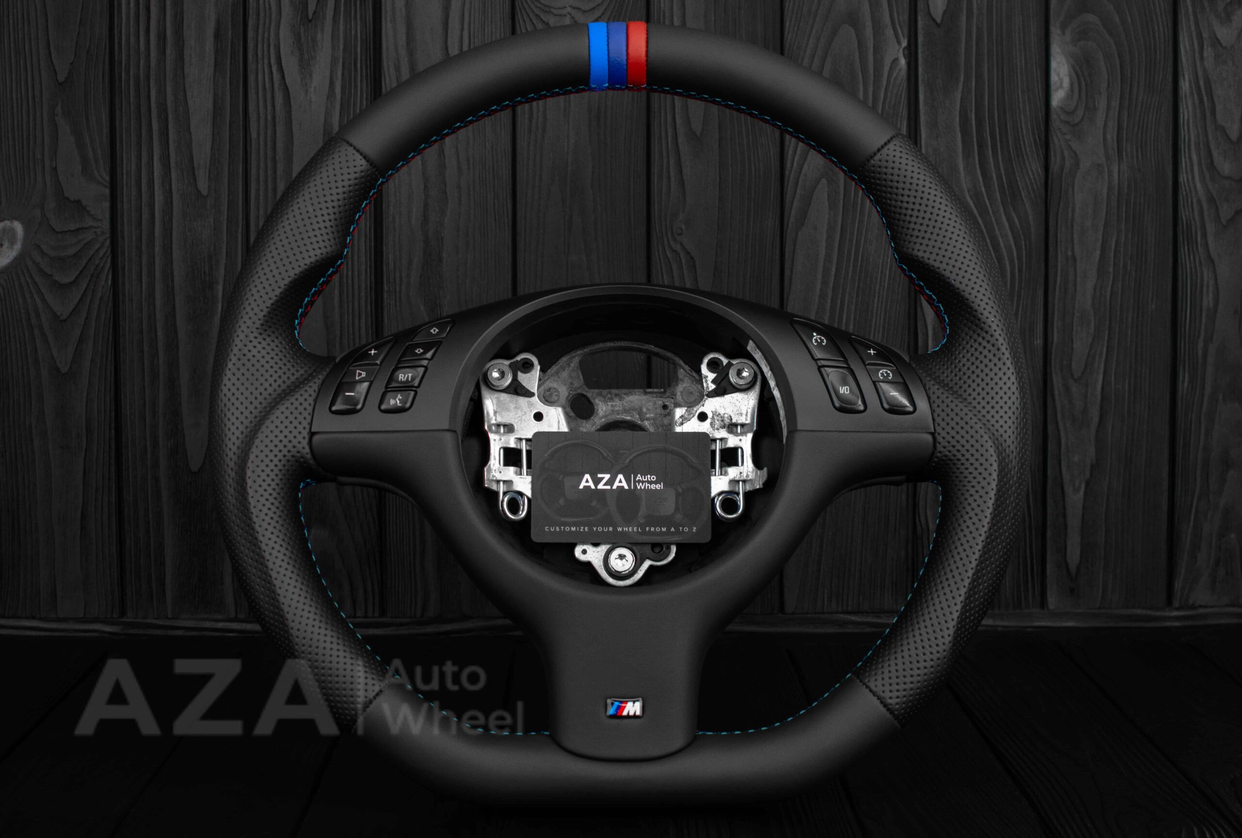 Steering wheel BMW E46/E39 Napa/Perforated leather/M stripe - Image 5