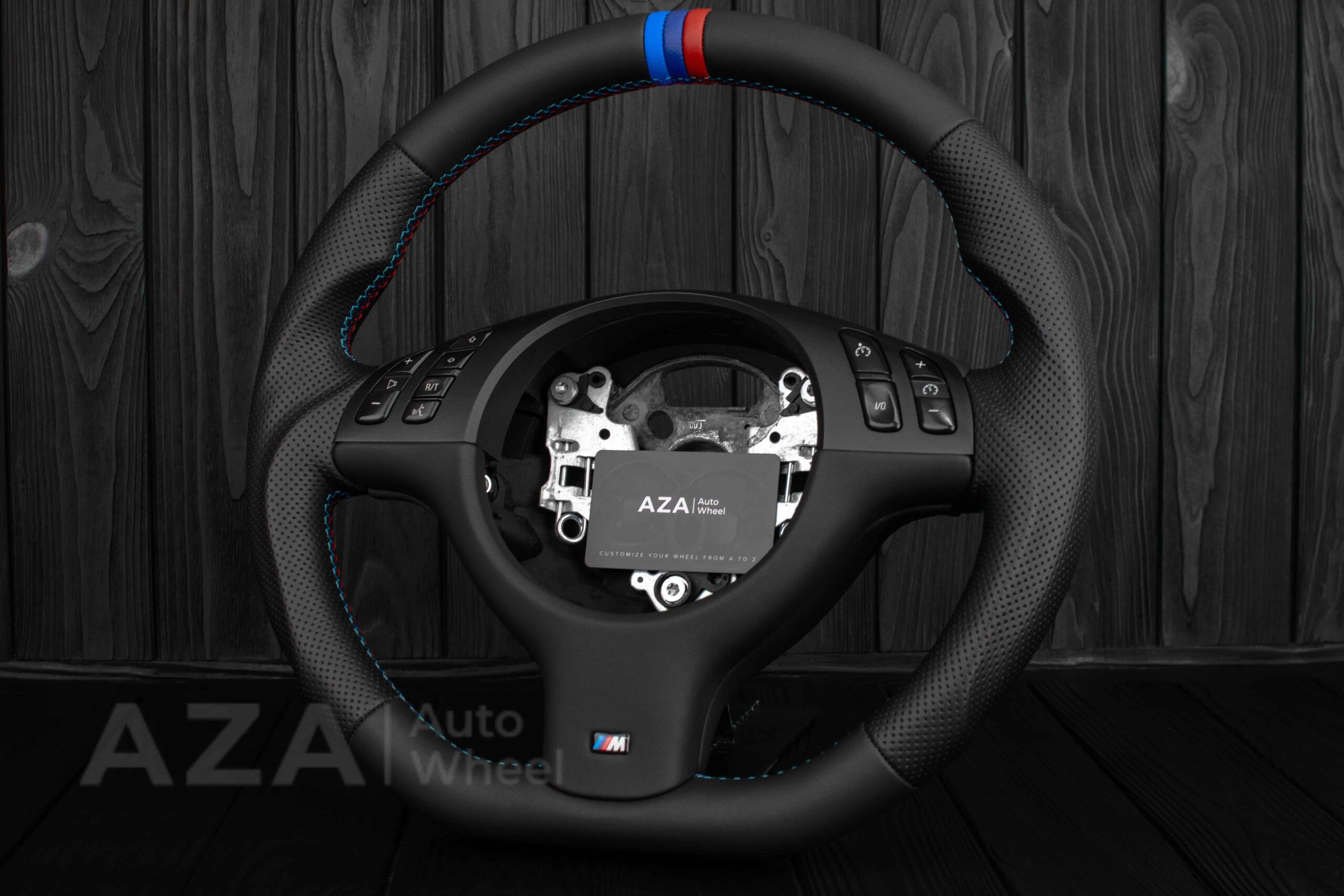 Steering wheel BMW E46/E39 Napa/Perforated leather/M stripe - Image 7