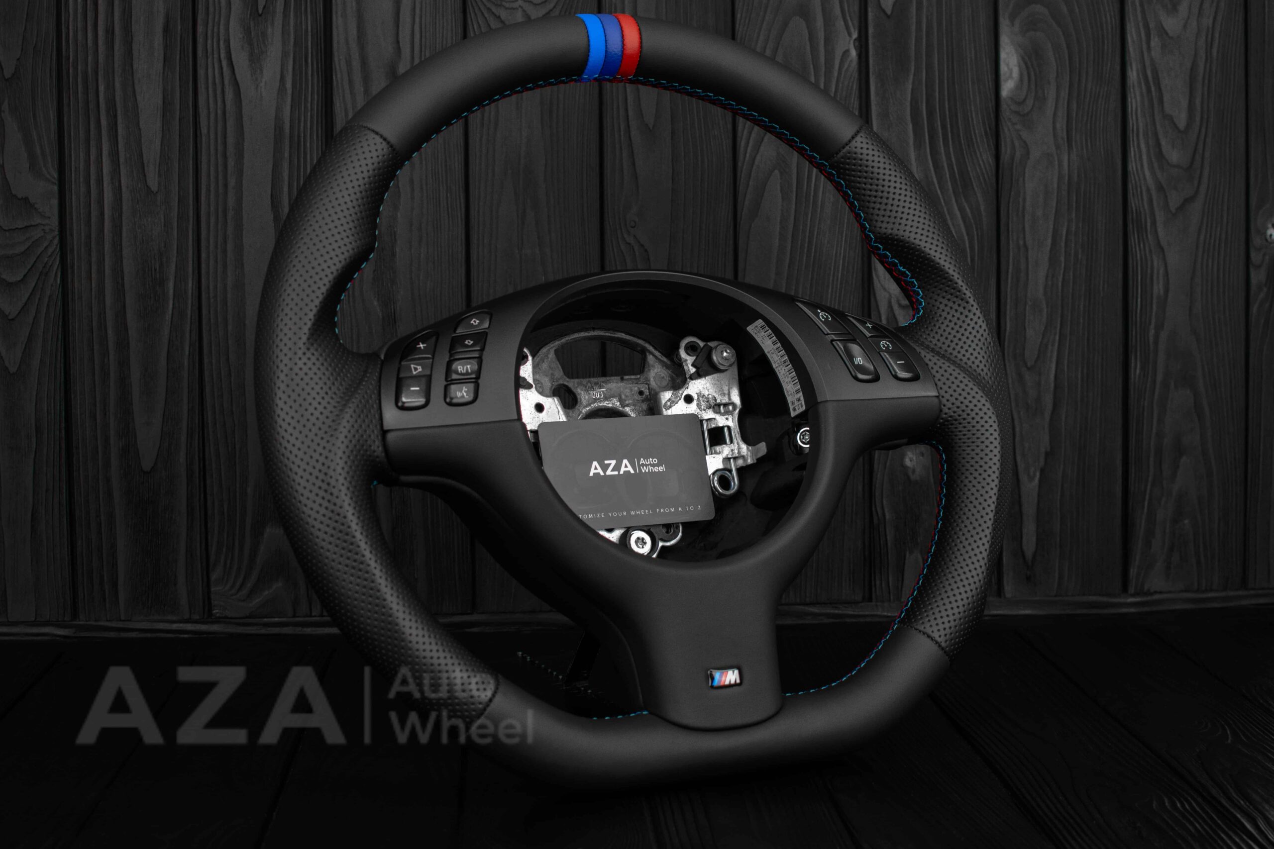 Steering wheel BMW E46/E39 Napa/Perforated leather/M stripe - Image 6