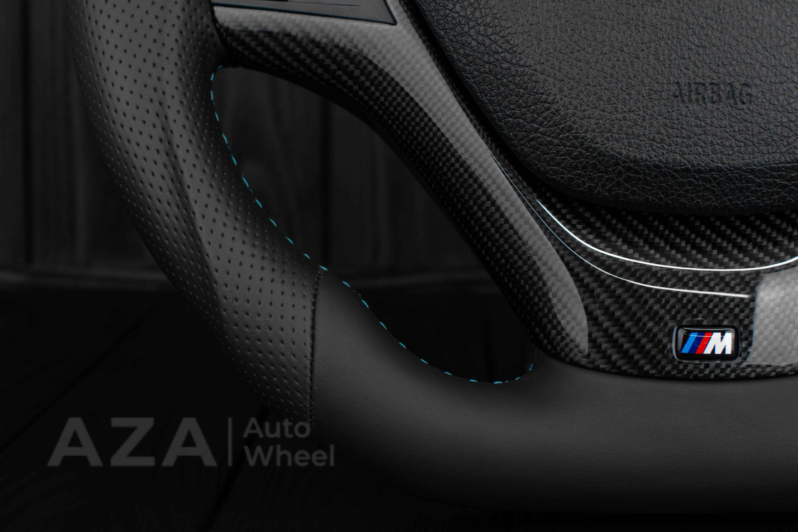 Steering wheel BMW F3X F2X SPORTLINE Carbon fiber trim/Napa/Perforated leather - Image 24