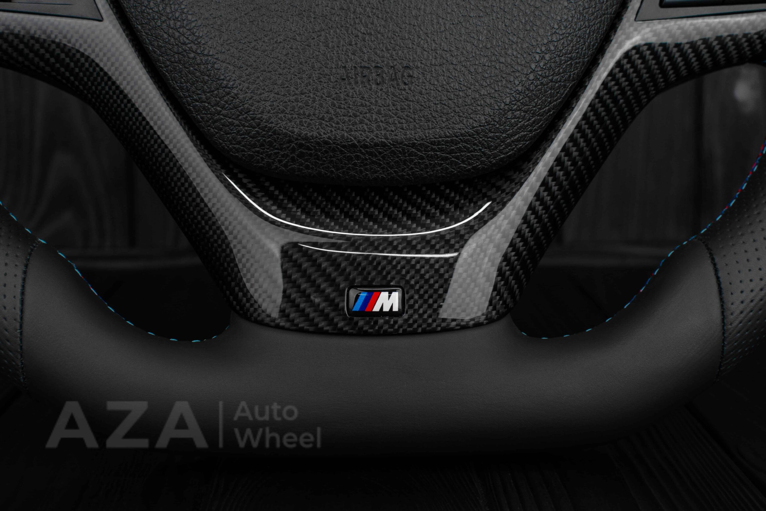 Steering wheel BMW F3X F2X SPORTLINE Carbon fiber trim/Napa/Perforated leather - Image 22