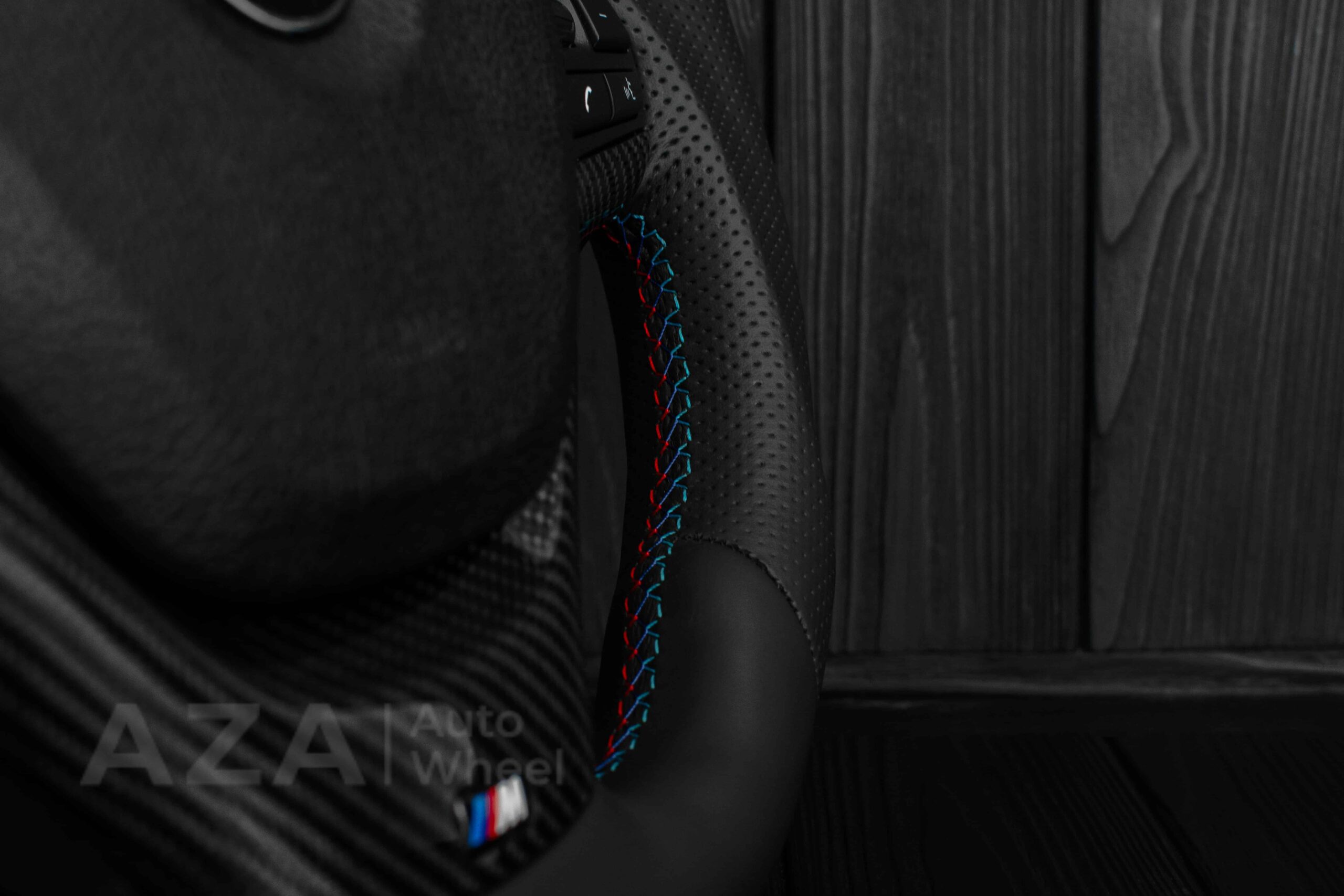 Steering wheel BMW F3X F2X SPORTLINE Carbon fiber trim/Napa/Perforated leather - Image 17
