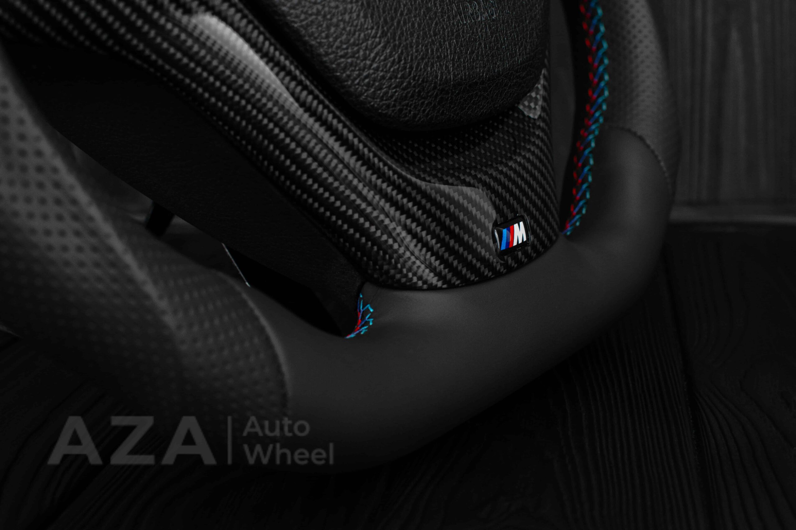 Steering wheel BMW F3X F2X SPORTLINE Carbon fiber trim/Napa/Perforated leather - Image 16