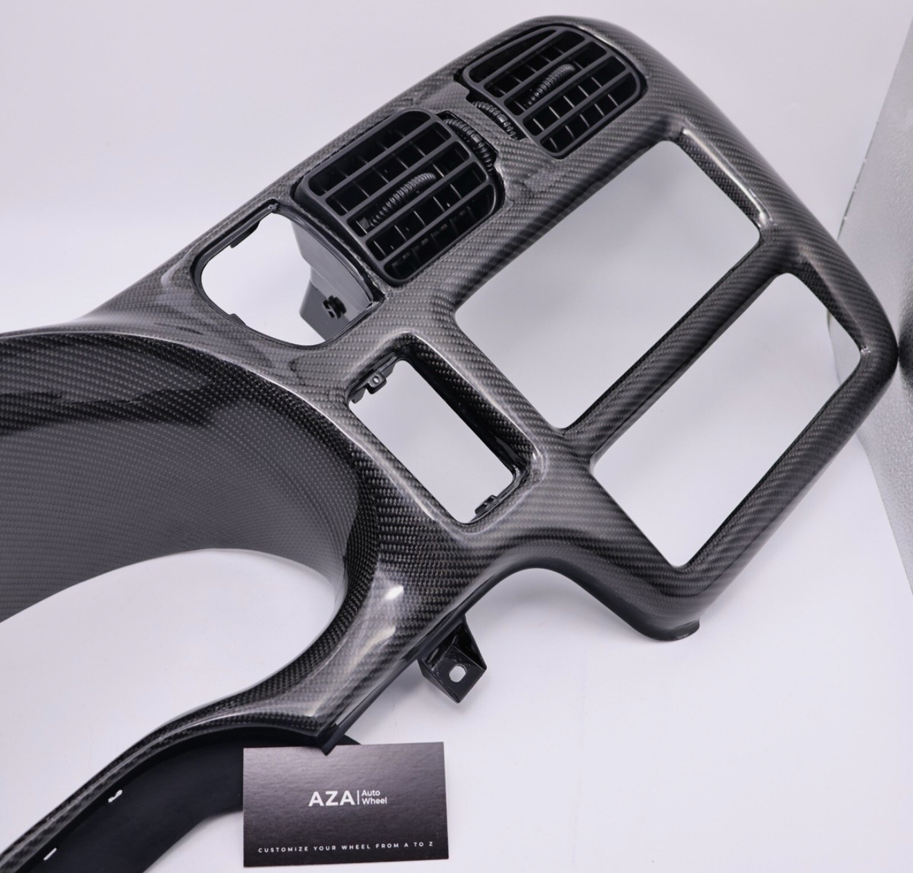 Carbon Fiber 98-04 Chevy S10 Blazer GMC Jimmy Sonoma Dash Bezel Trim Cover - Image 4