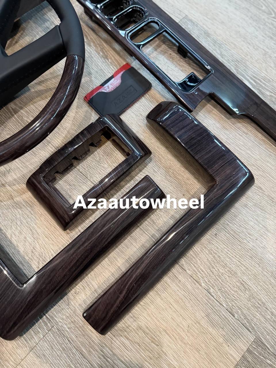 Custom GM, OBS, C/K Chevrolet Silverado, Sierra, Denali (1988-1994) 7 Piece interior kit wood trim set - Image 6