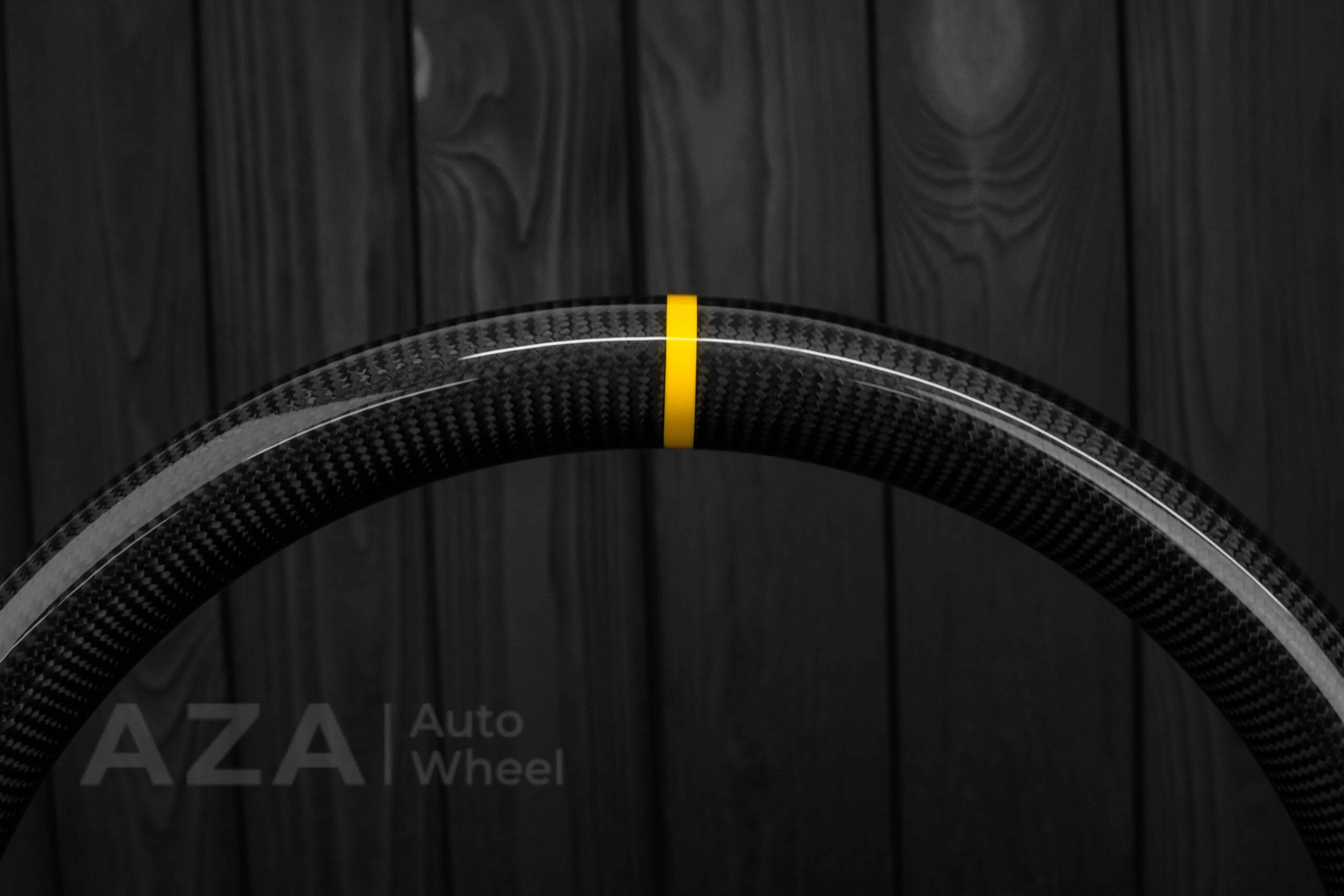 1993-2002 Camaro Z28 Steering wheel Carbon Fiber/Perforated leather/Yellow Accents - Image 13