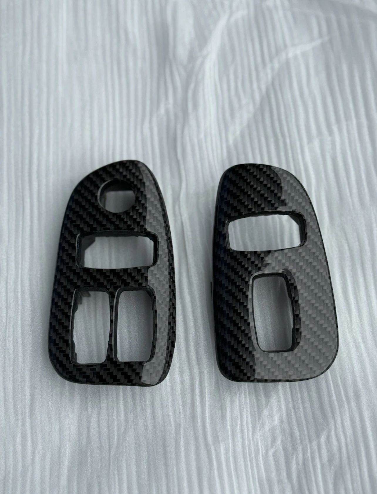 Door window Switch Trim Cover Bezel Chevy Camaro 92-02 Carbon Fiber - Image 2