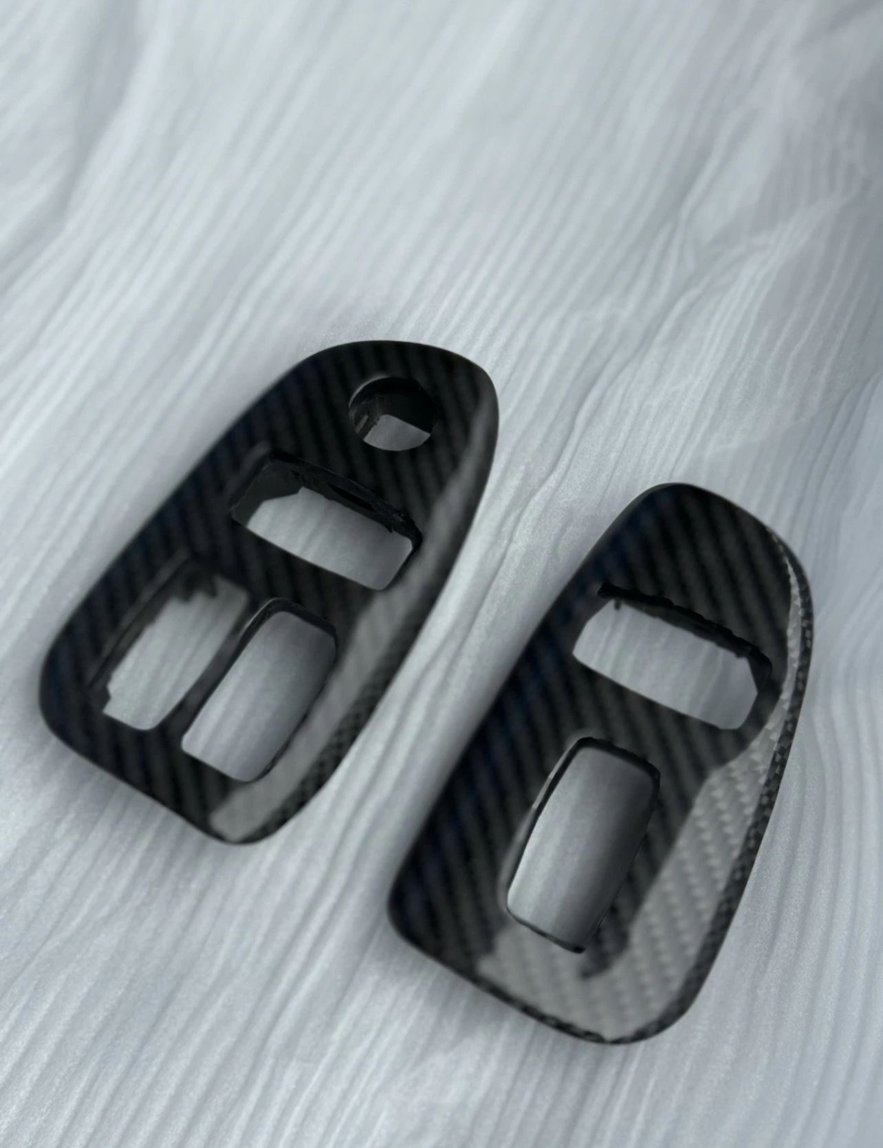 Door window Switch Trim Cover Bezel Chevy Camaro 92-02 Carbon Fiber