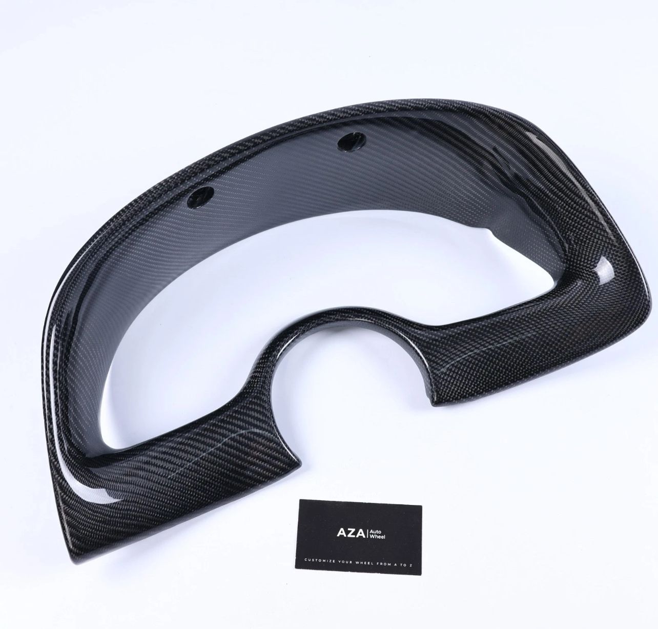 98-02 CHEVROLET CAMARO SS INSTRUMENT CLUSTER CARBON FIBER TRIM BEZEL COVER - Image 3