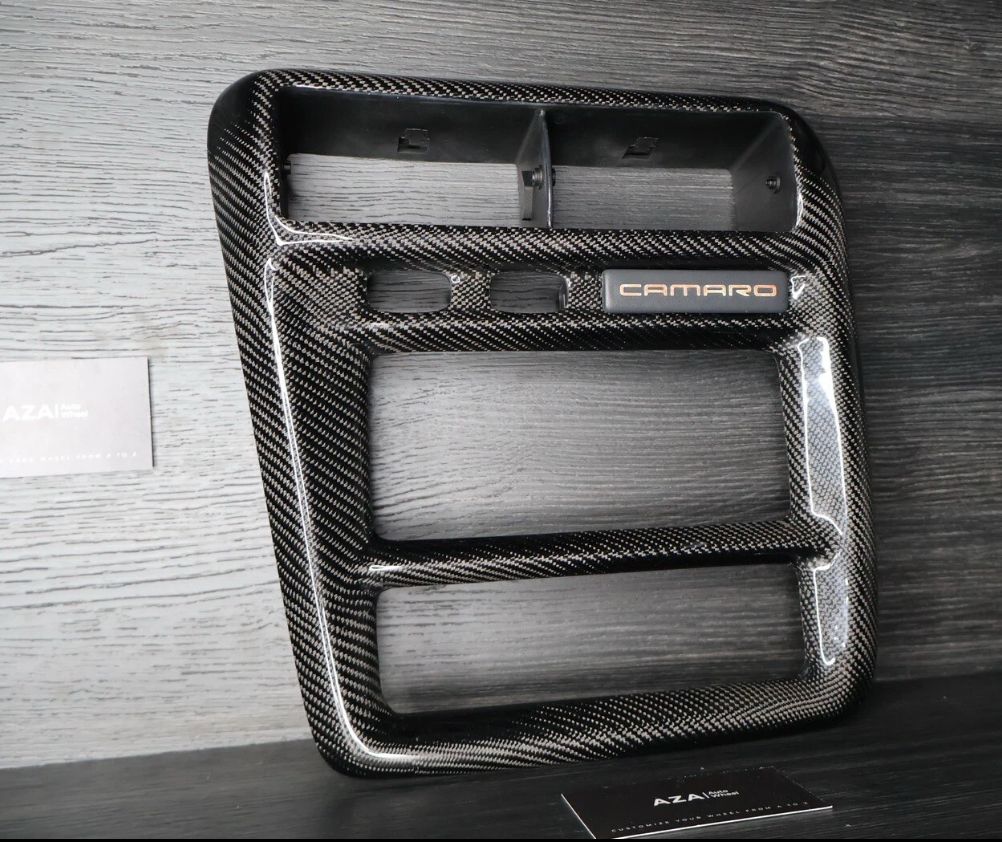 Carbon Fiber Bezel For 1997-2002 Camaro Dash Trim - Image 2