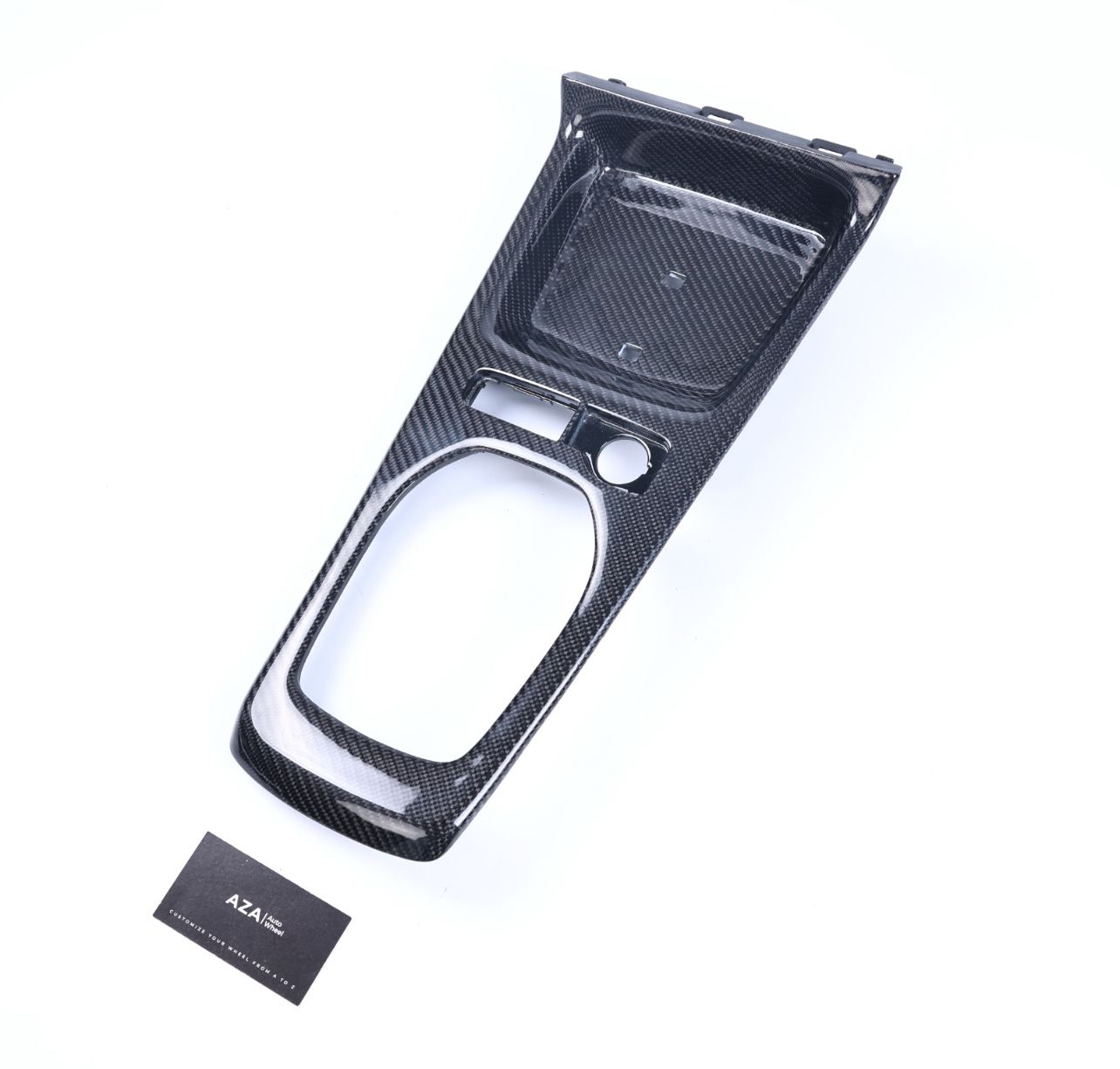 2010-2015 Chevrolet Camaro Center Console Shifter Bezel Cover Carbon Fiber