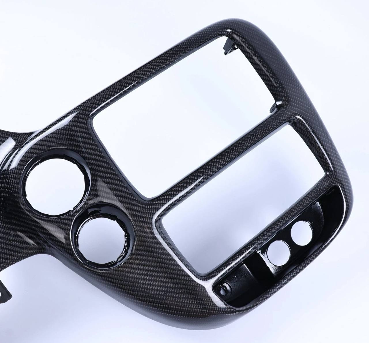2006-2009 Chevrolet Trailblazer SS TBSS Center Dash Bezel CARBON FIBER - Image 4