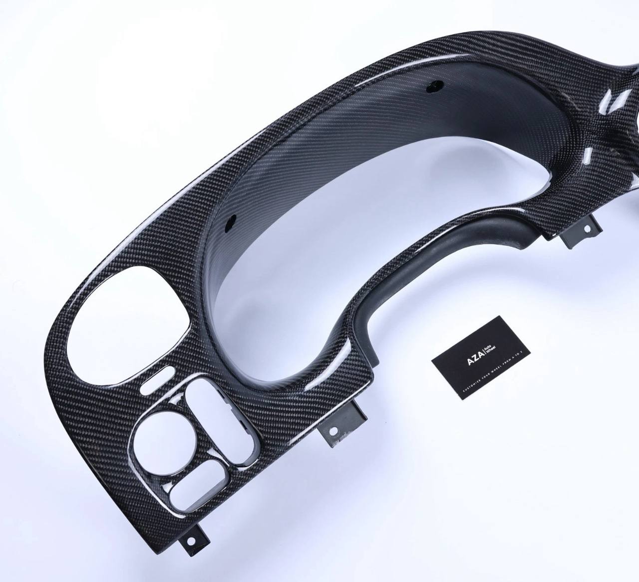 2006-2009 Chevrolet Trailblazer SS TBSS Center Dash Bezel CARBON FIBER - Image 6