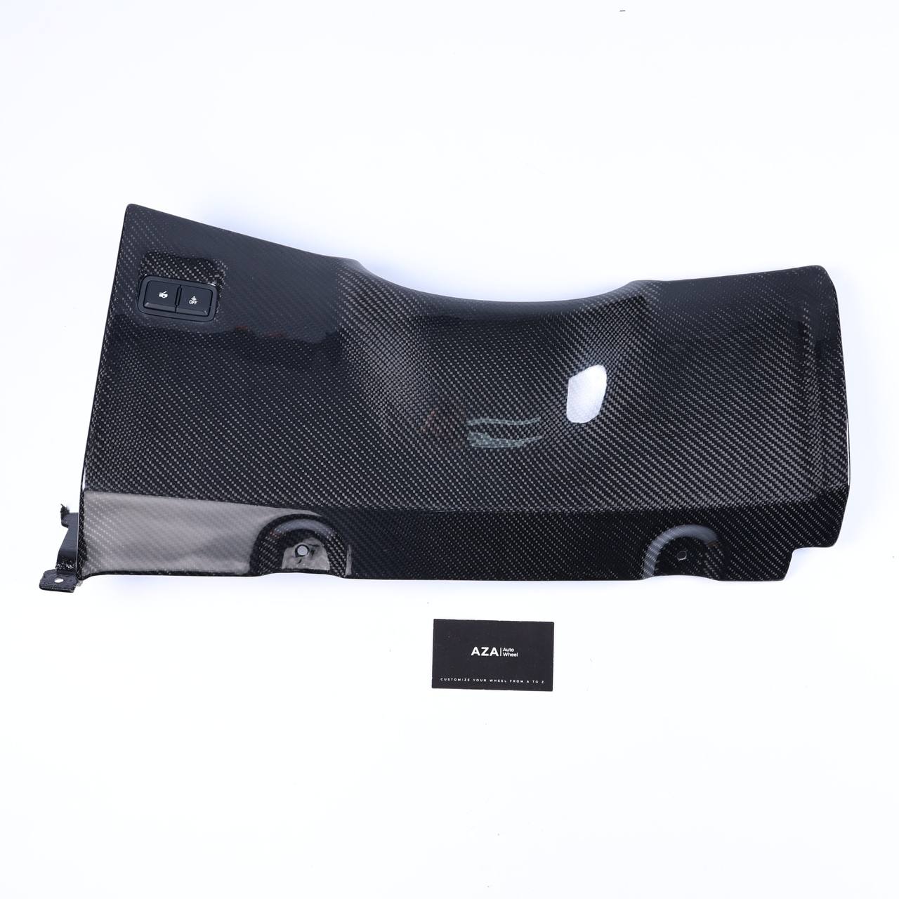 2014-2019 CHEVROLET CORVETTE C7 DASHBOARD KNEE PANEL BOLSTER TRIM Carbon Fiber - Image 2
