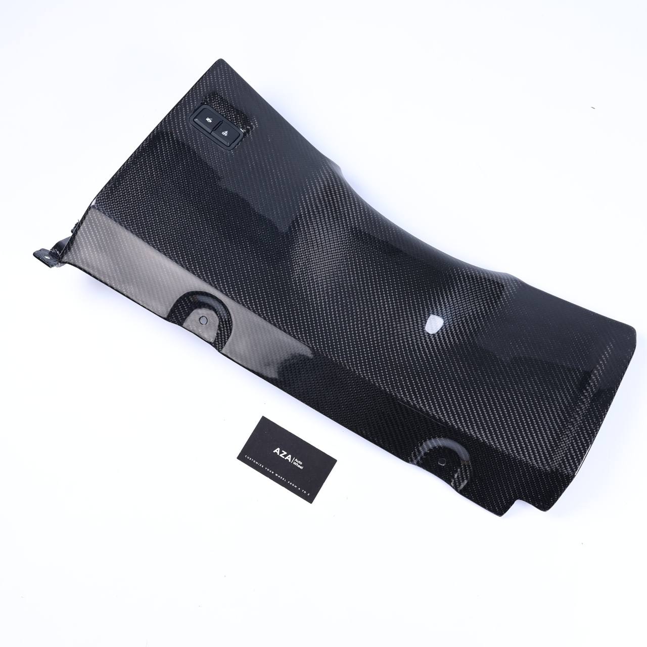 2014-2019 CHEVROLET CORVETTE C7 DASHBOARD KNEE PANEL BOLSTER TRIM Carbon Fiber - Image 4