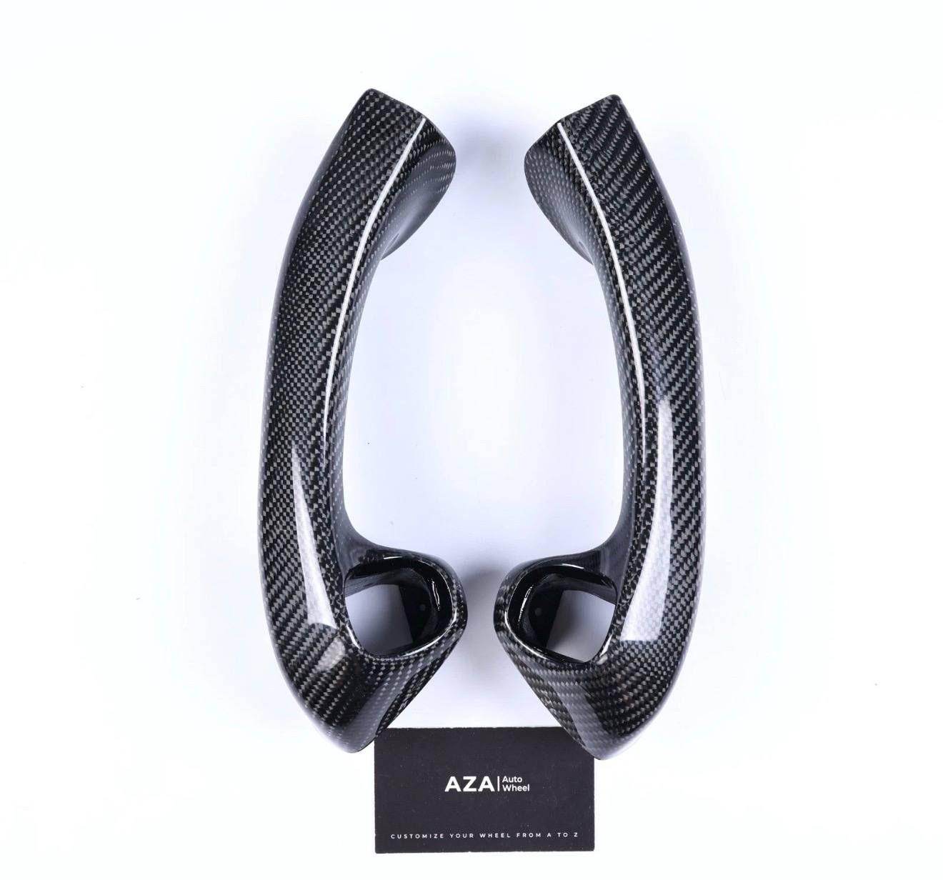 BMW Z3 Z3M Roadster 1996-02 Interior Door Pull Handles Carbon Fiber - Image 4