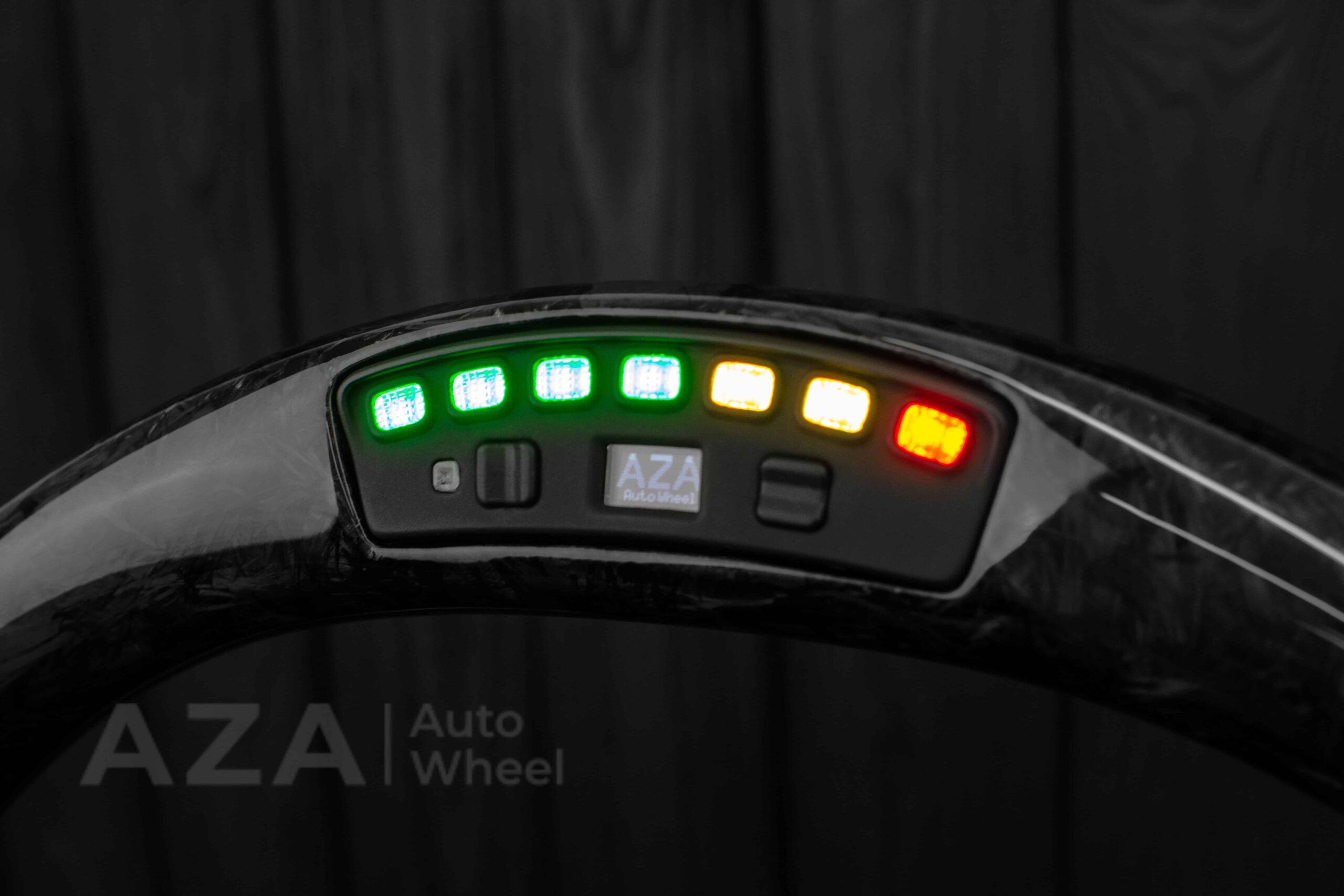 Steering wheel Ford F150/F250/F350 97-2007 Alcantara/Forged Carbon/Rev display - Image 17