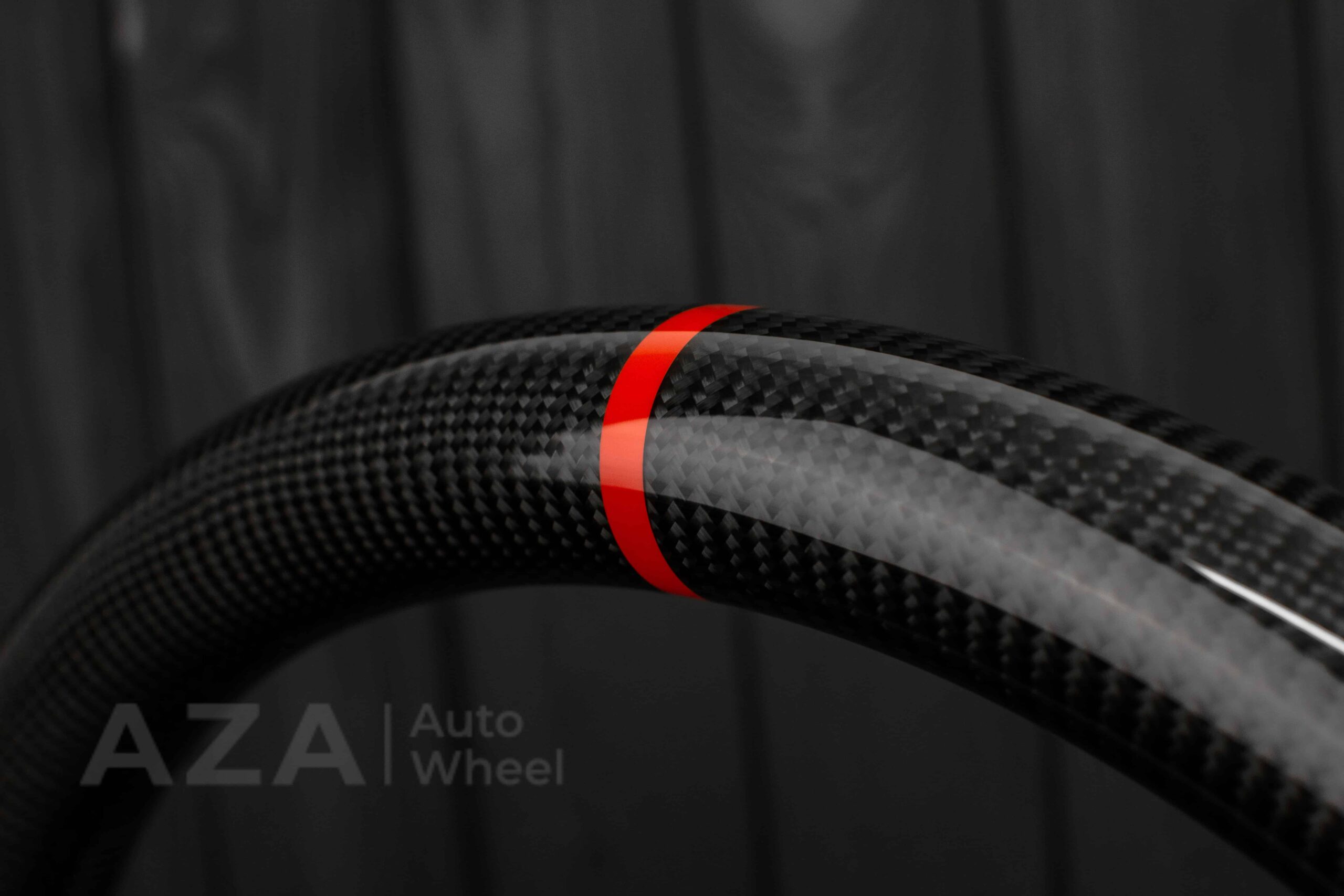 Steering wheel Camaro Z28 1993-2002 Carbon Fiber/Perforated leather/Red Accents - Image 13