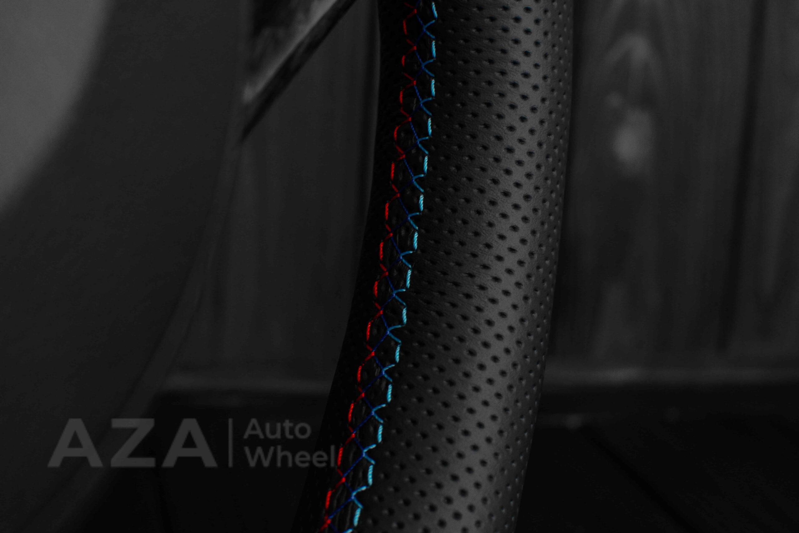 Steering wheel BMW E6X Forged carbon fiber/Perforated leather - Image 15